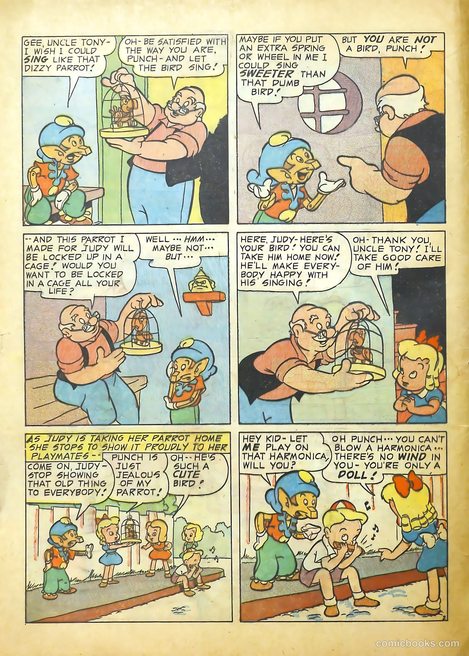 Punch and Judy Comics #11 (1947) — page 4 of 54