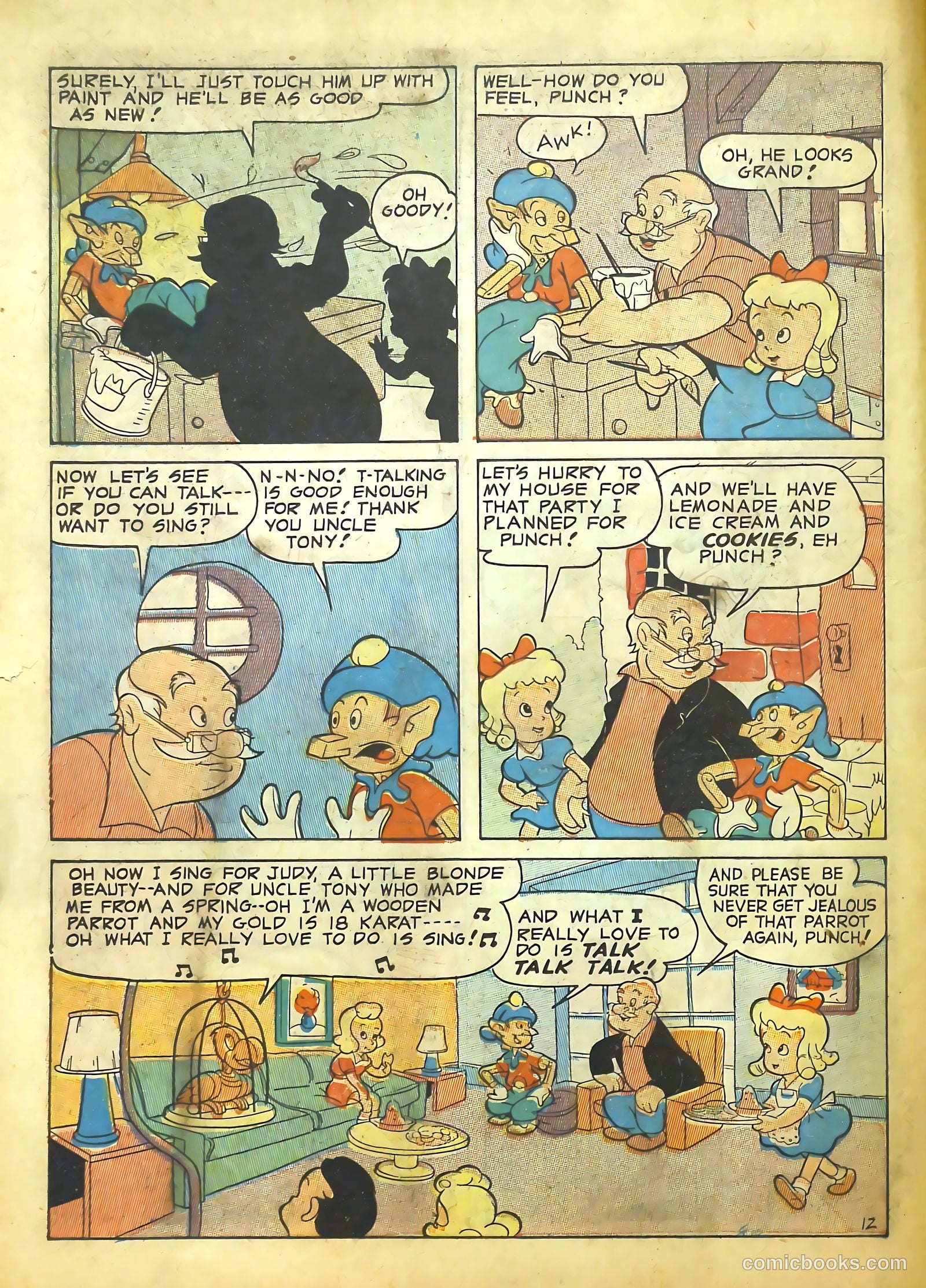 Punch and Judy Comics #11 (1947) — page 14 of 54