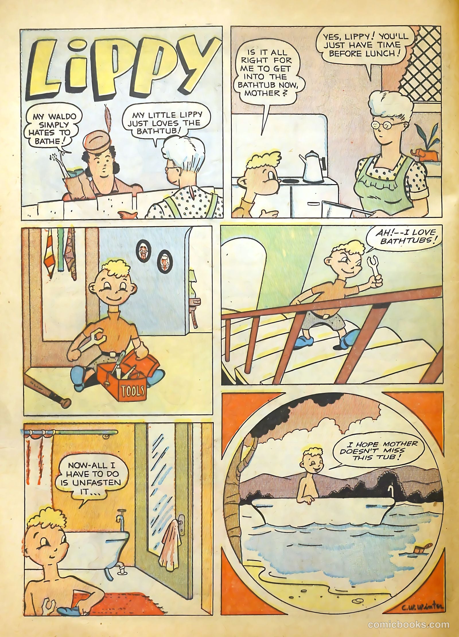 Punch and Judy Comics #11 (1947) — page 42 of 54