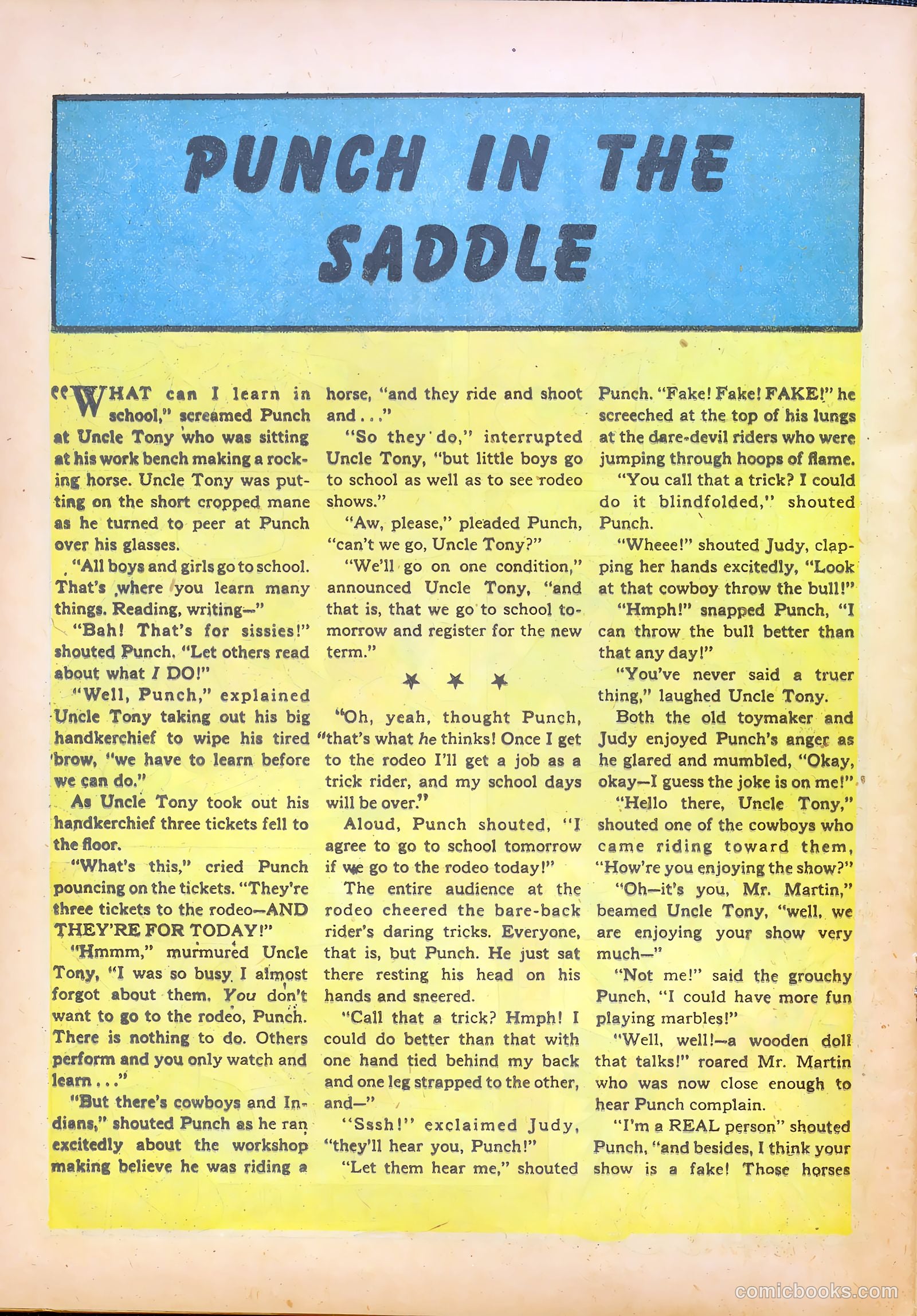 Punch and Judy Comics #12 (1947) — page 34 of 52