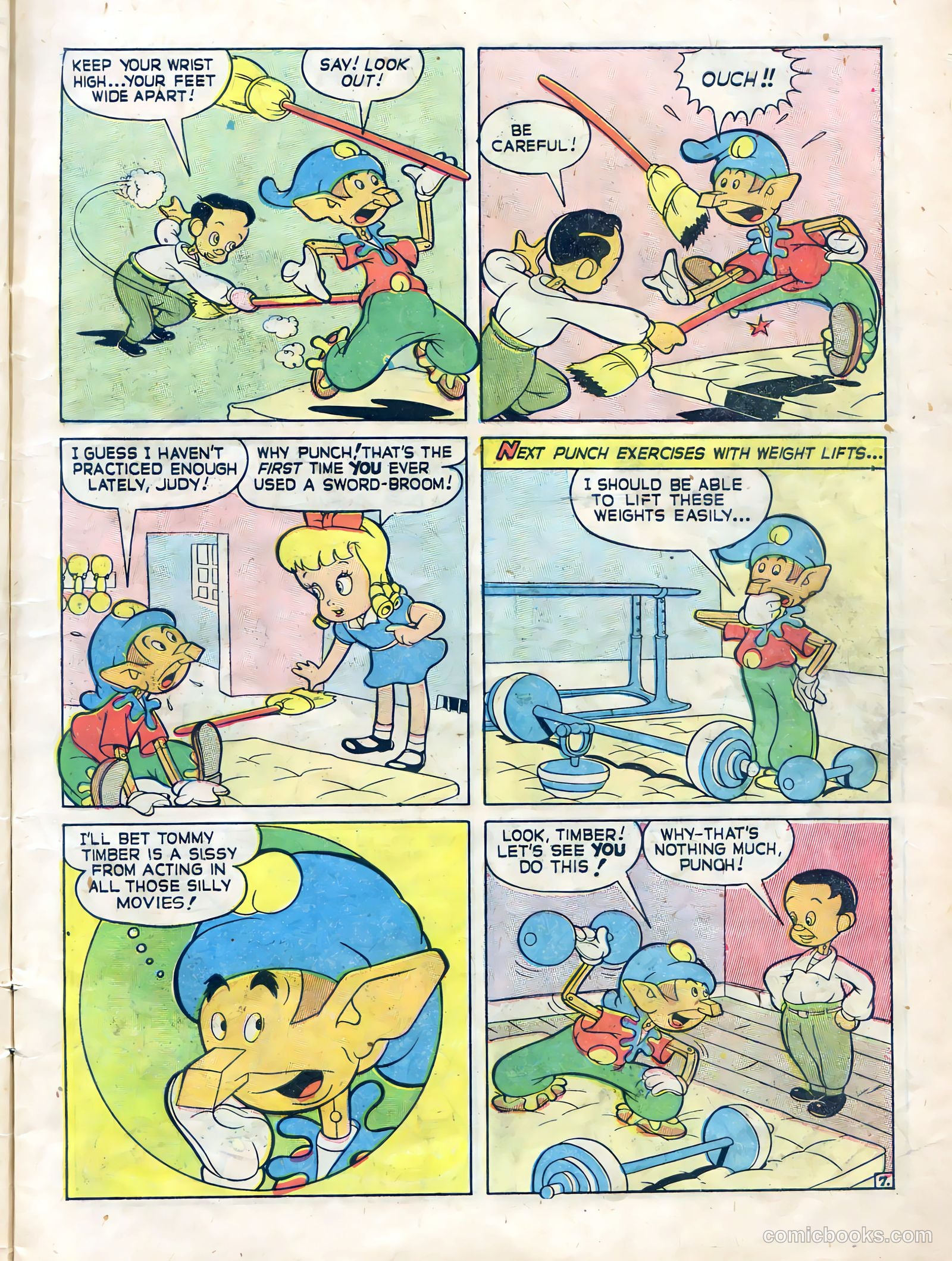 Punch and Judy Comics #2 (1946) — page 9 of 52