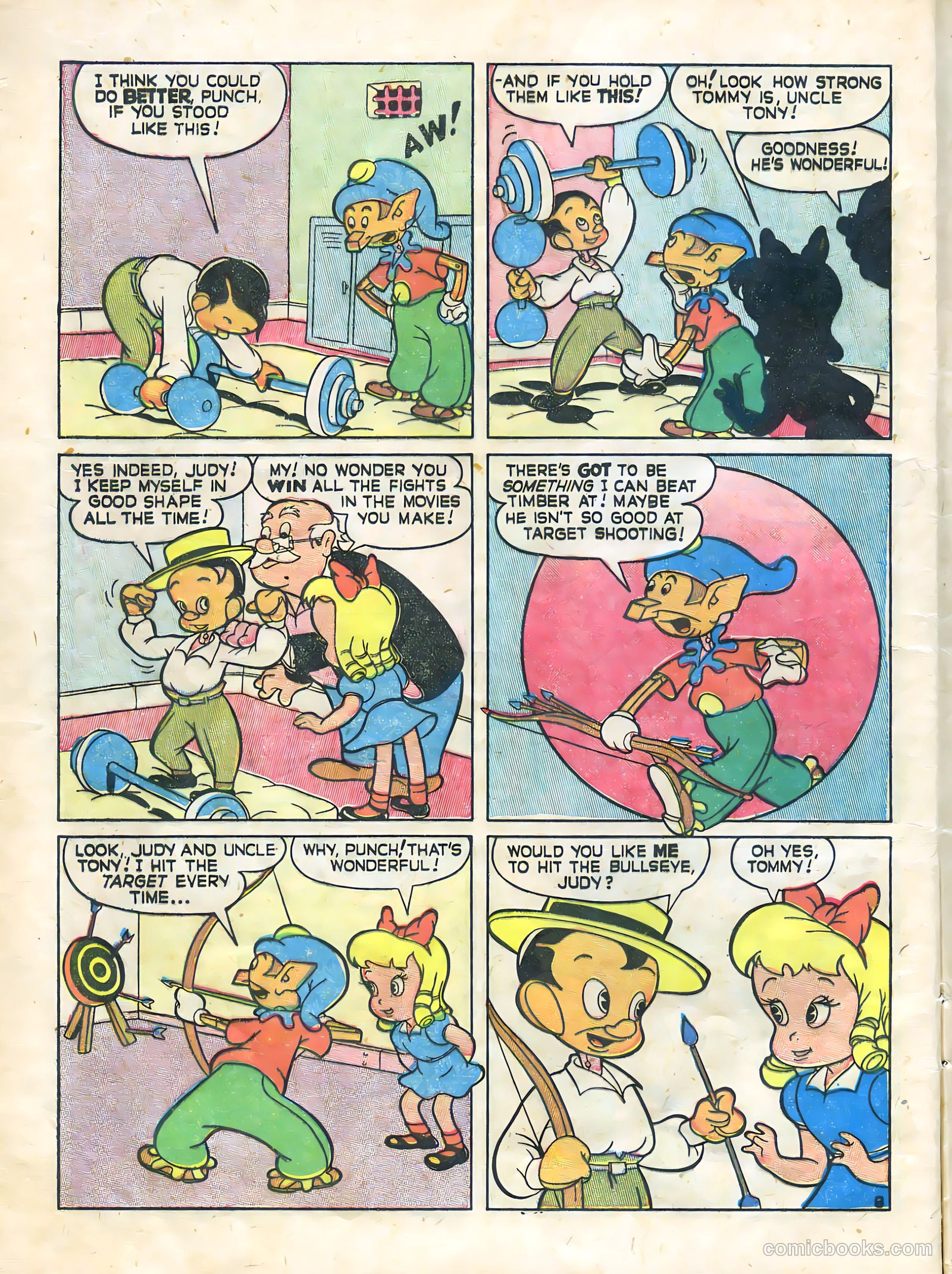 Punch and Judy Comics #2 (1946) — page 10 of 52