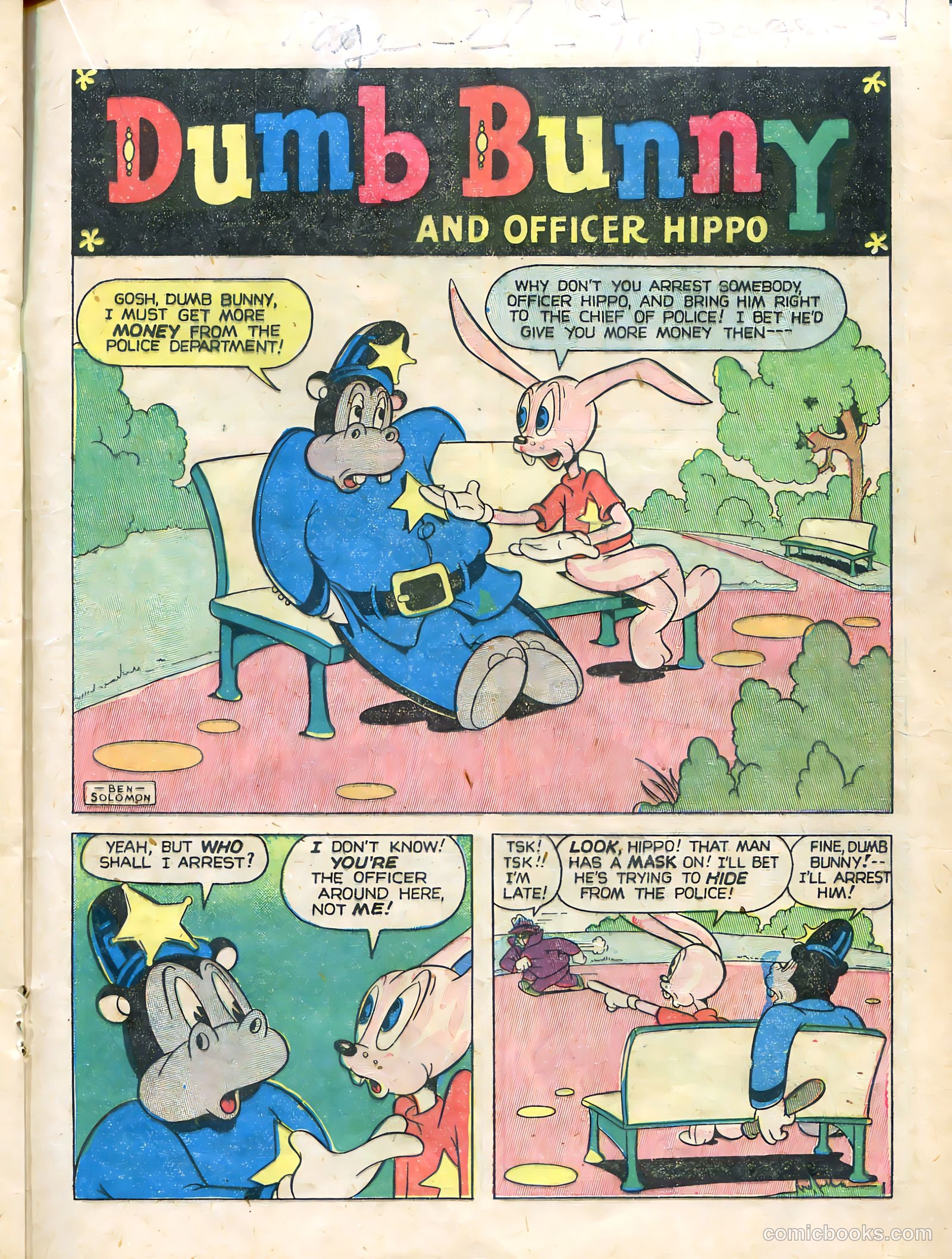 Punch and Judy Comics #2 (1946) — page 29 of 52