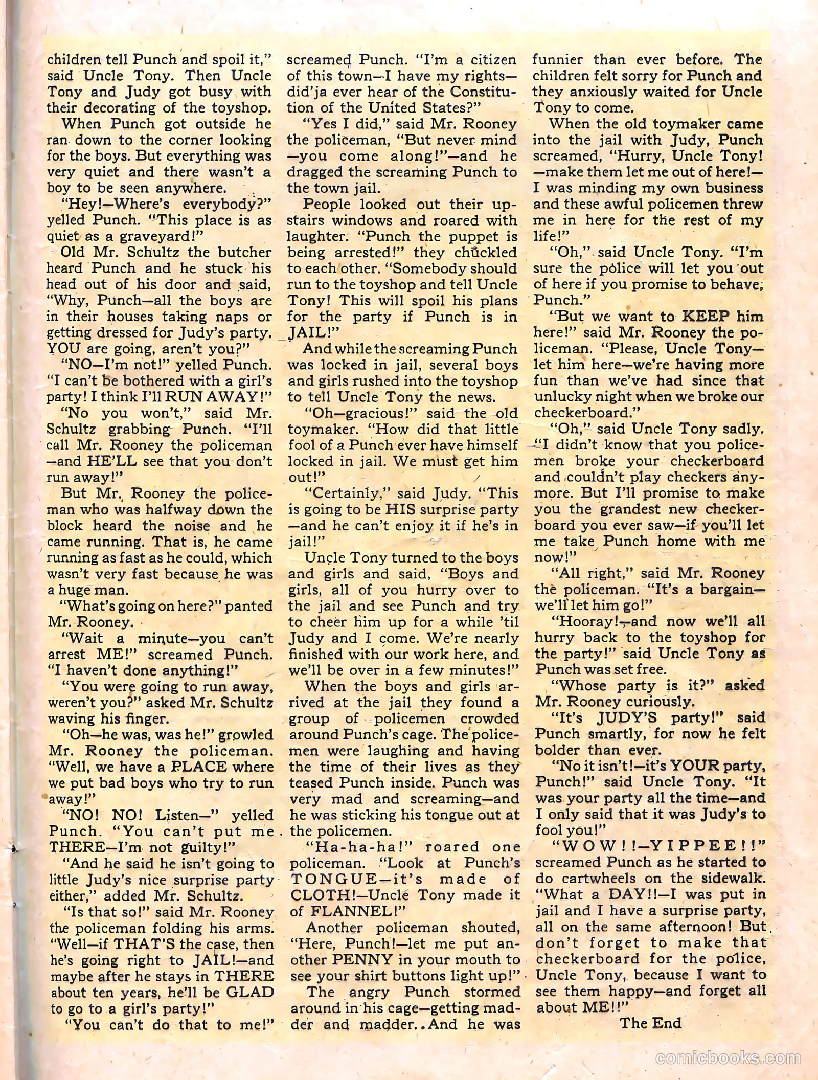 Punch and Judy Comics #2 (1946) — page 35 of 52