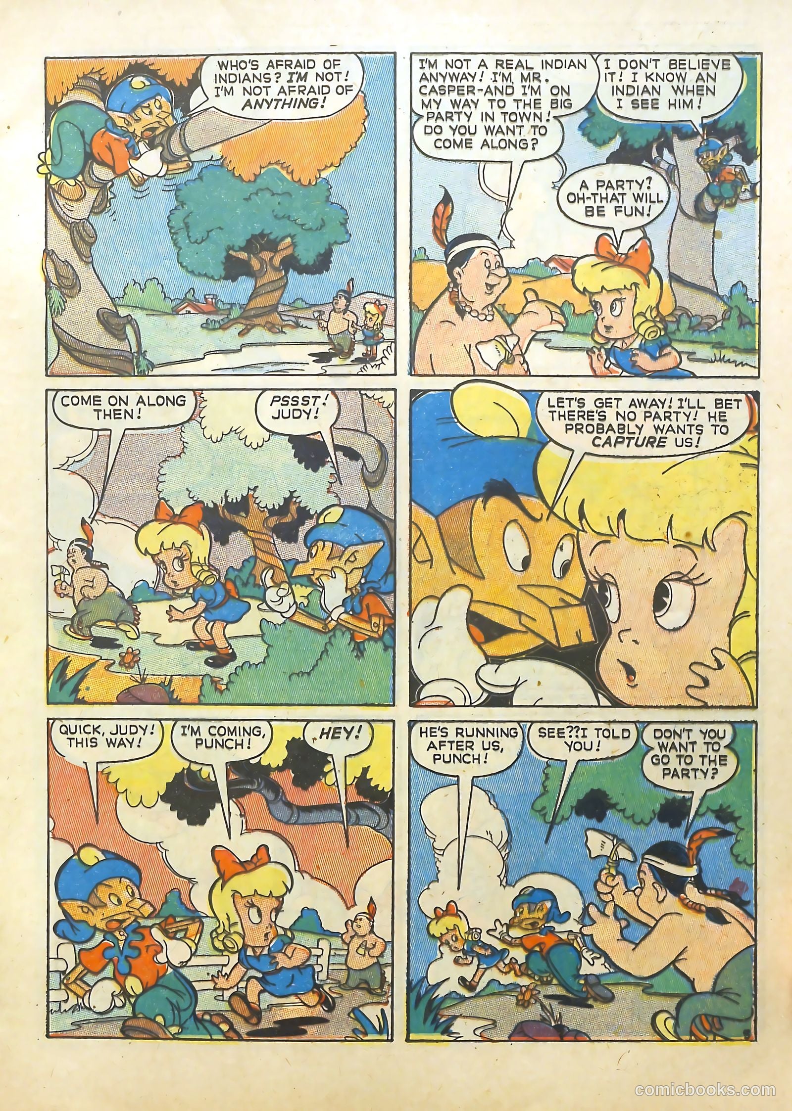 Punch and Judy Comics #3 (1946) — page 7 of 53