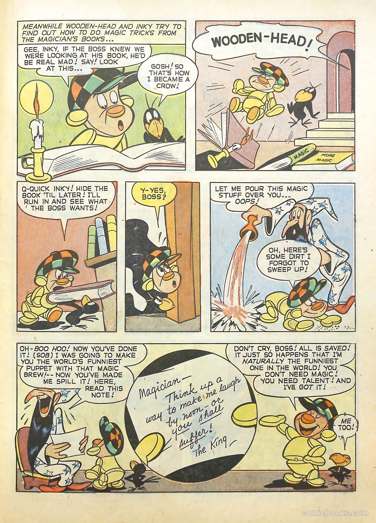 Punch and Judy Comics #3 (1946) — page 33 of 53