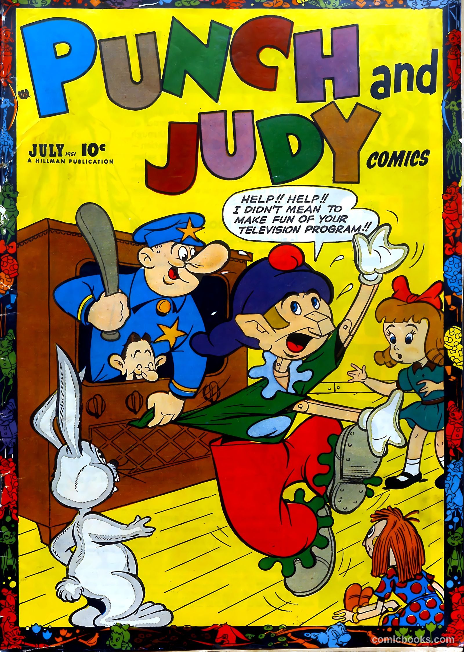 Punch and Judy Comics #4 cover
