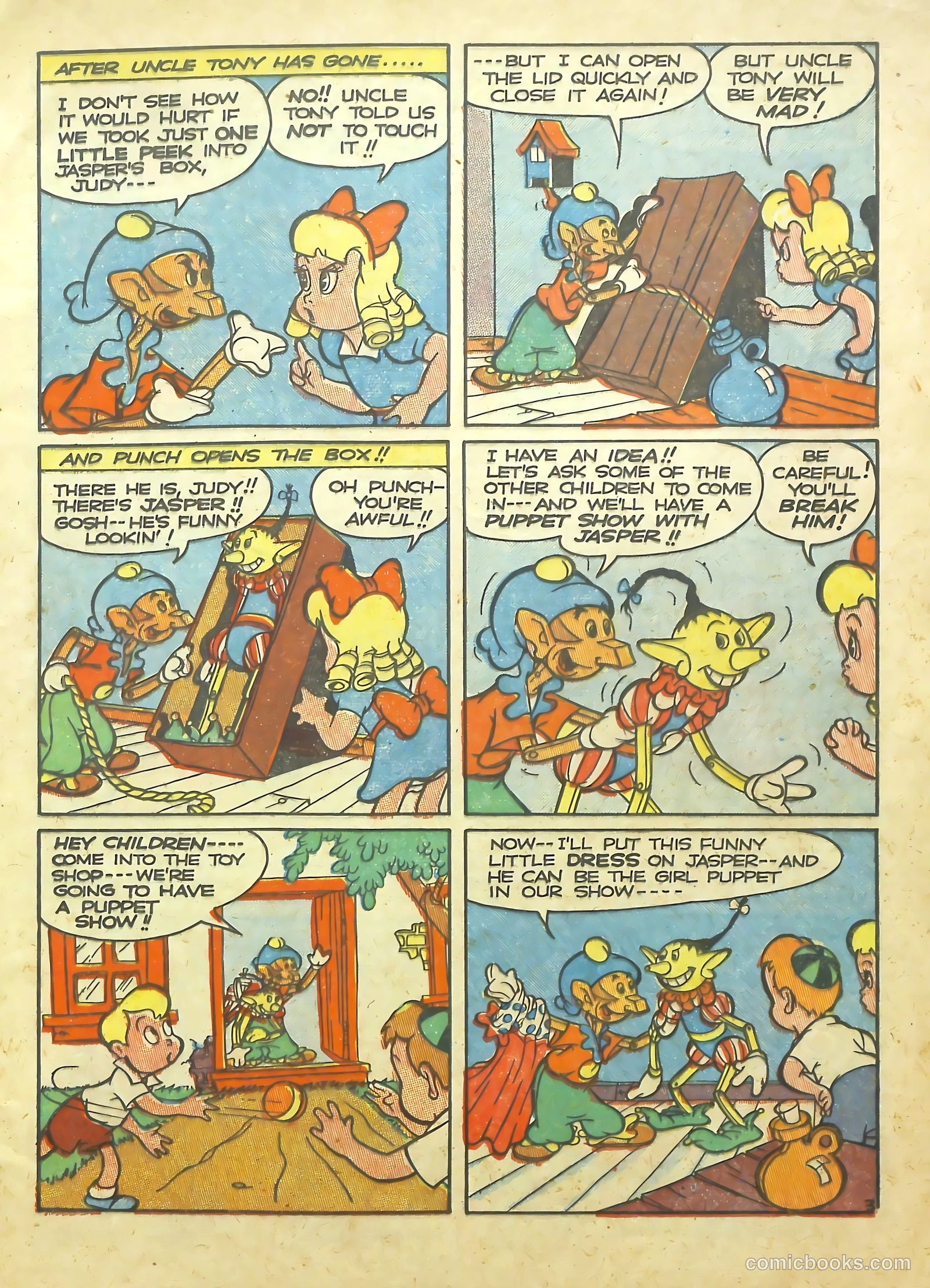 Punch and Judy Comics #4 (1946) — page 5 of 52