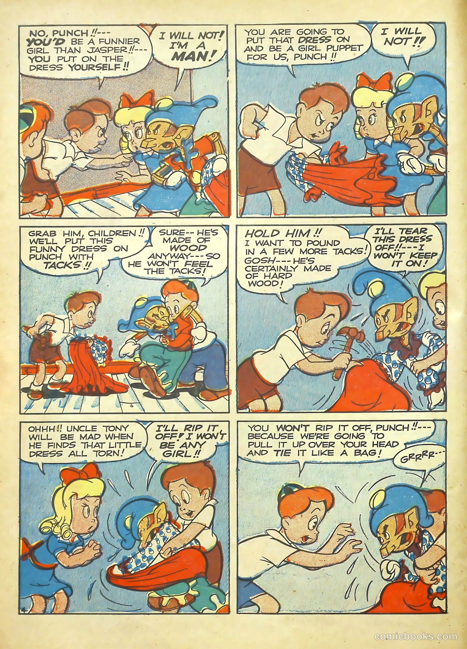 Punch and Judy Comics #4 (1946) — page 6 of 52