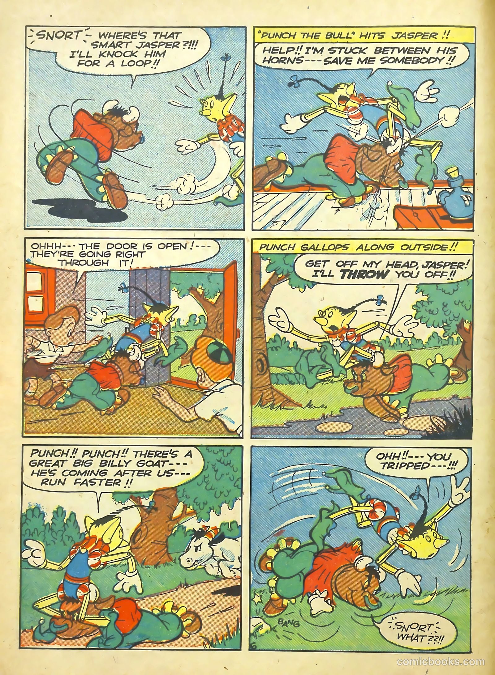 Punch and Judy Comics #4 (1946) — page 8 of 52