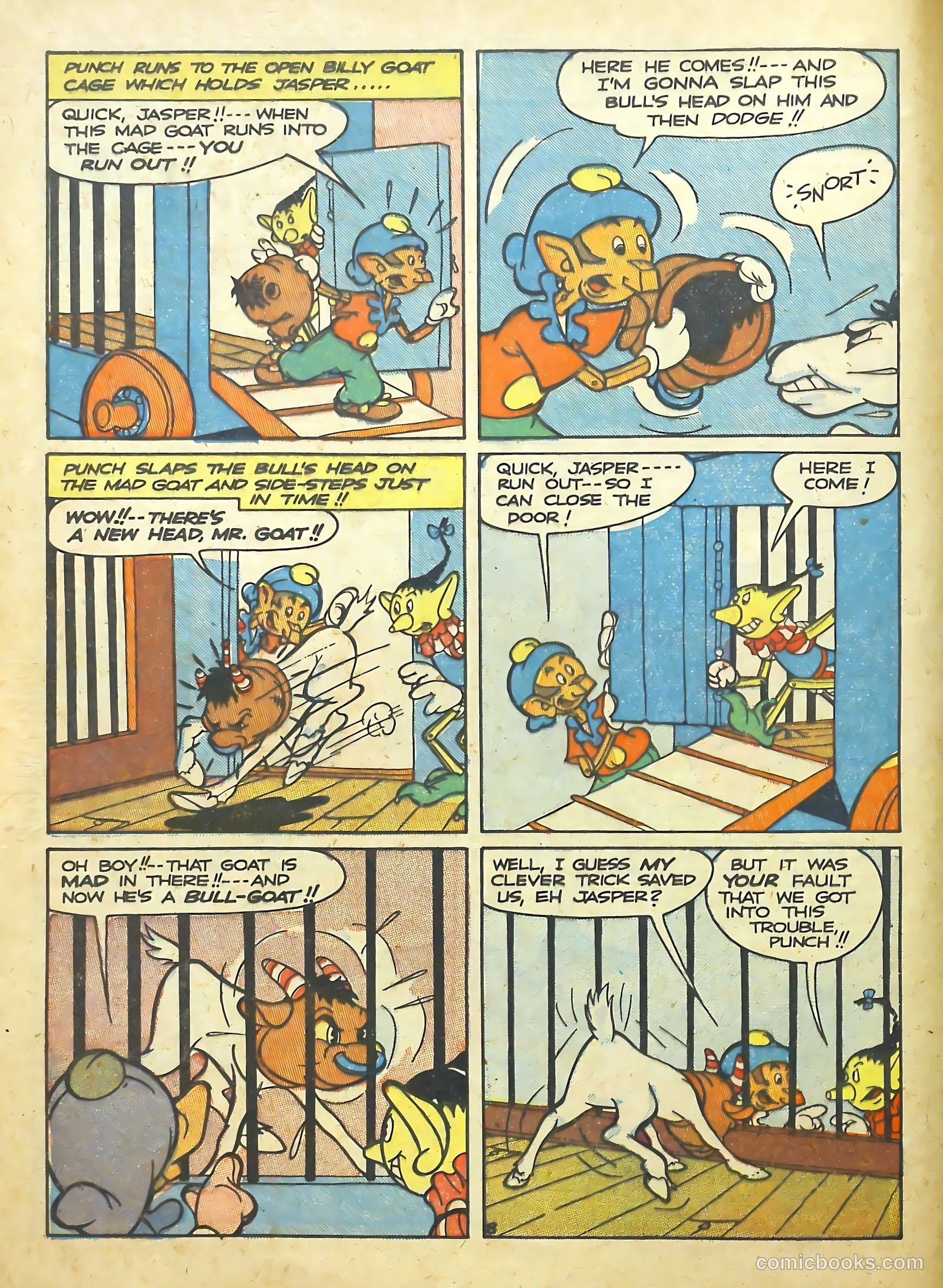 Punch and Judy Comics #4 (1946) — page 10 of 52
