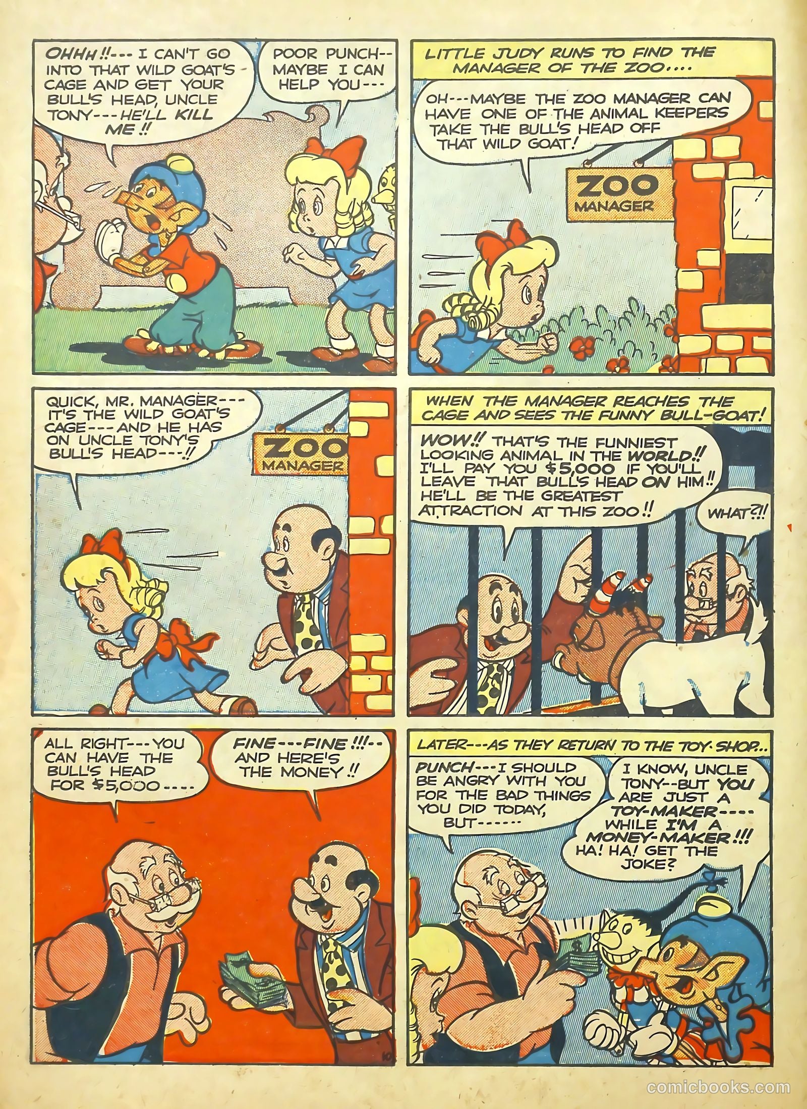Punch and Judy Comics #4 (1946) — page 12 of 52