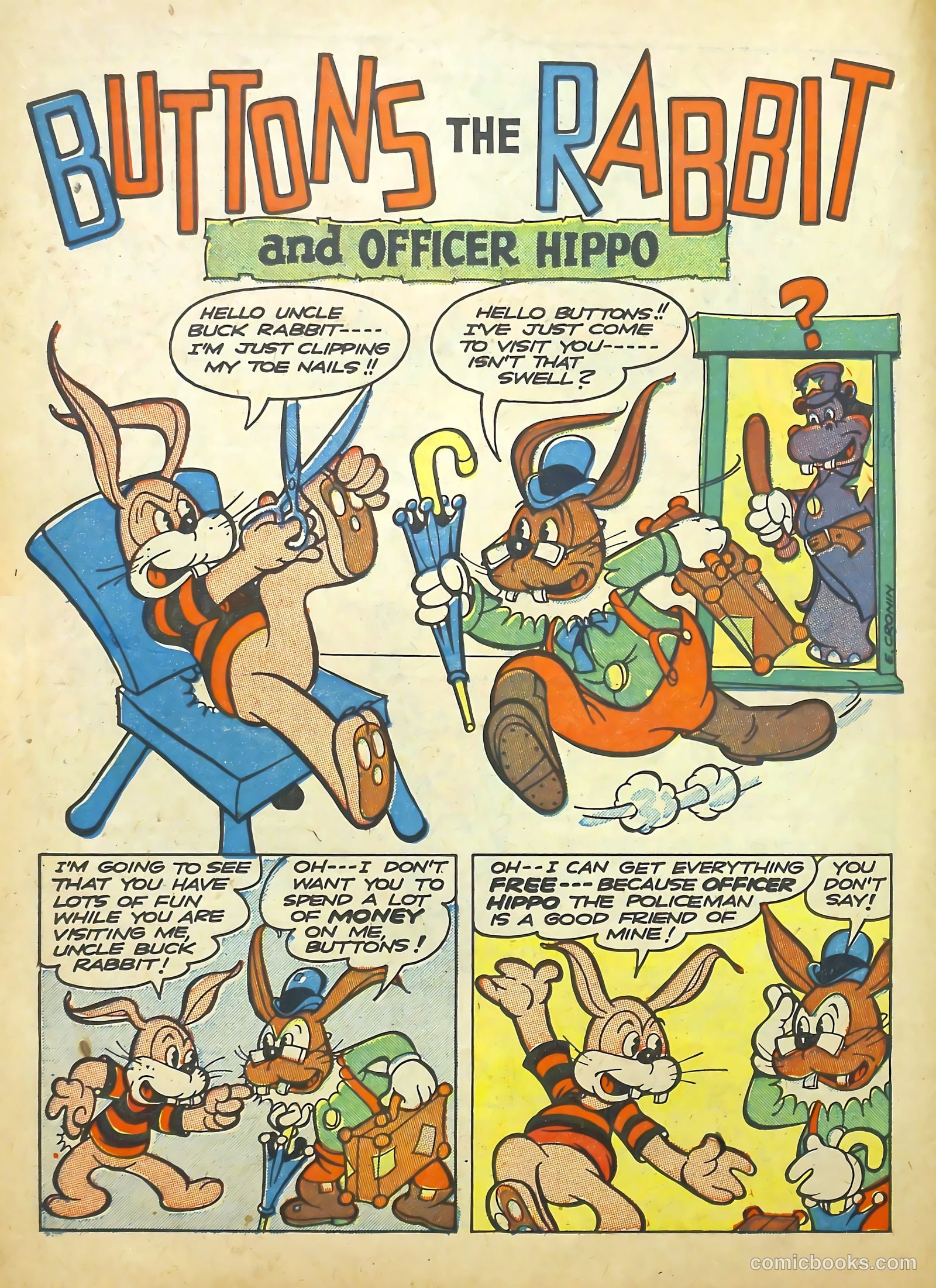 Punch and Judy Comics #4 (1946) — page 20 of 52