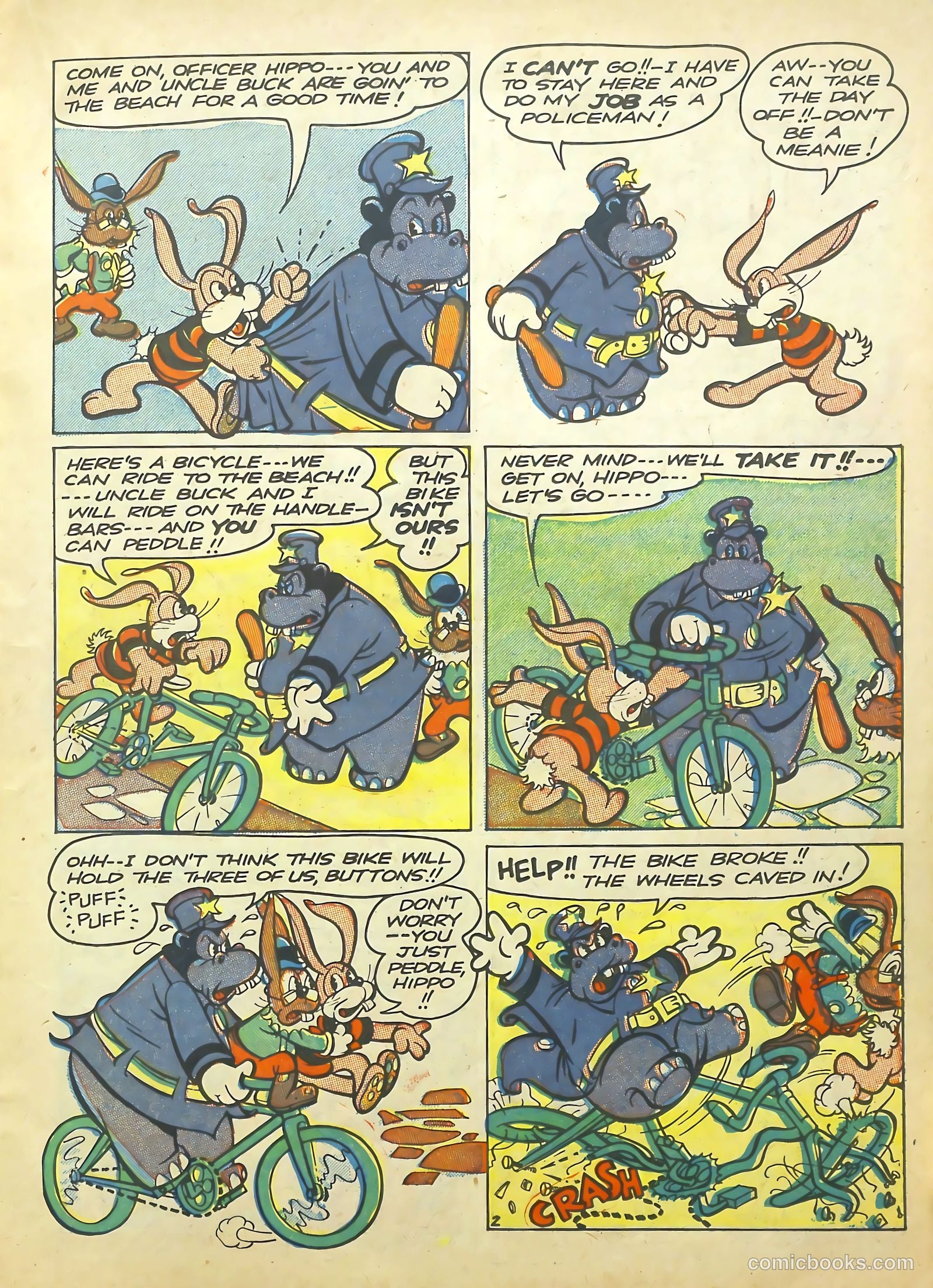 Punch and Judy Comics #4 (1946) — page 21 of 52