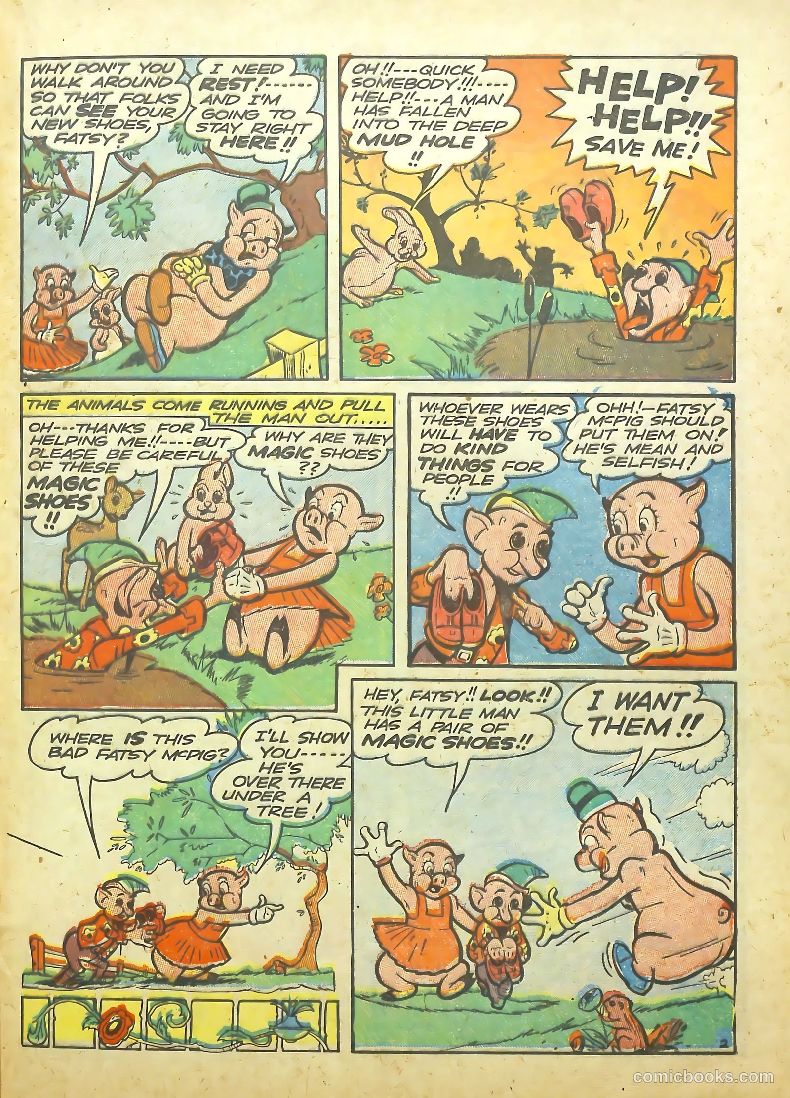 Punch and Judy Comics #4 (1946) — page 29 of 52