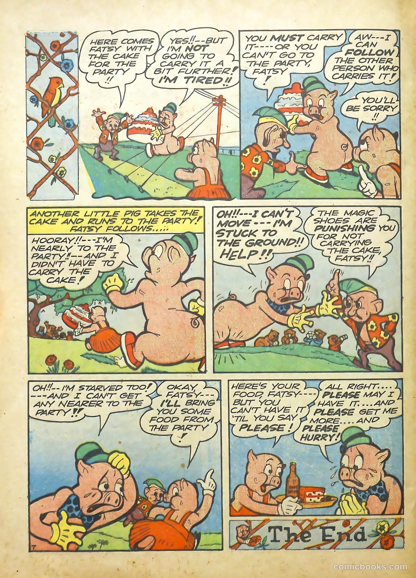 Punch and Judy Comics #4 (1946) — page 34 of 52
