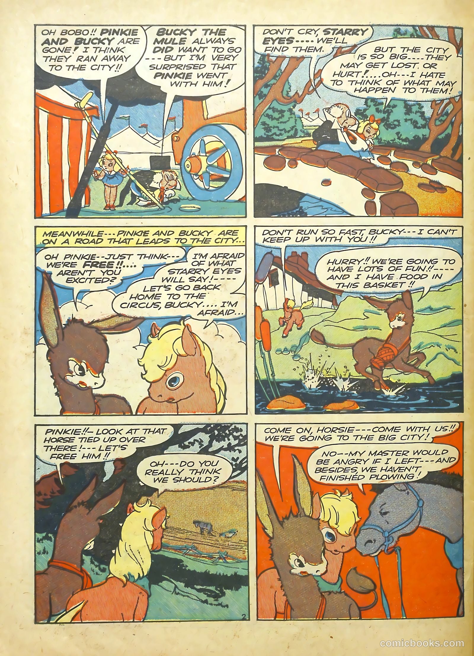 Punch and Judy Comics #4 (1946) — page 44 of 52