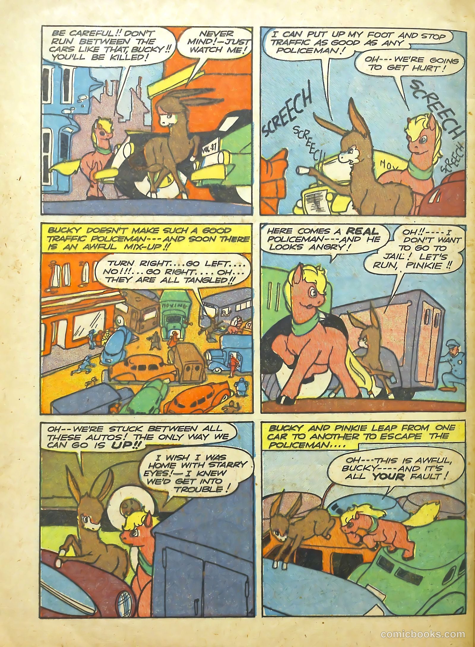 Punch and Judy Comics #4 (1946) — page 46 of 52