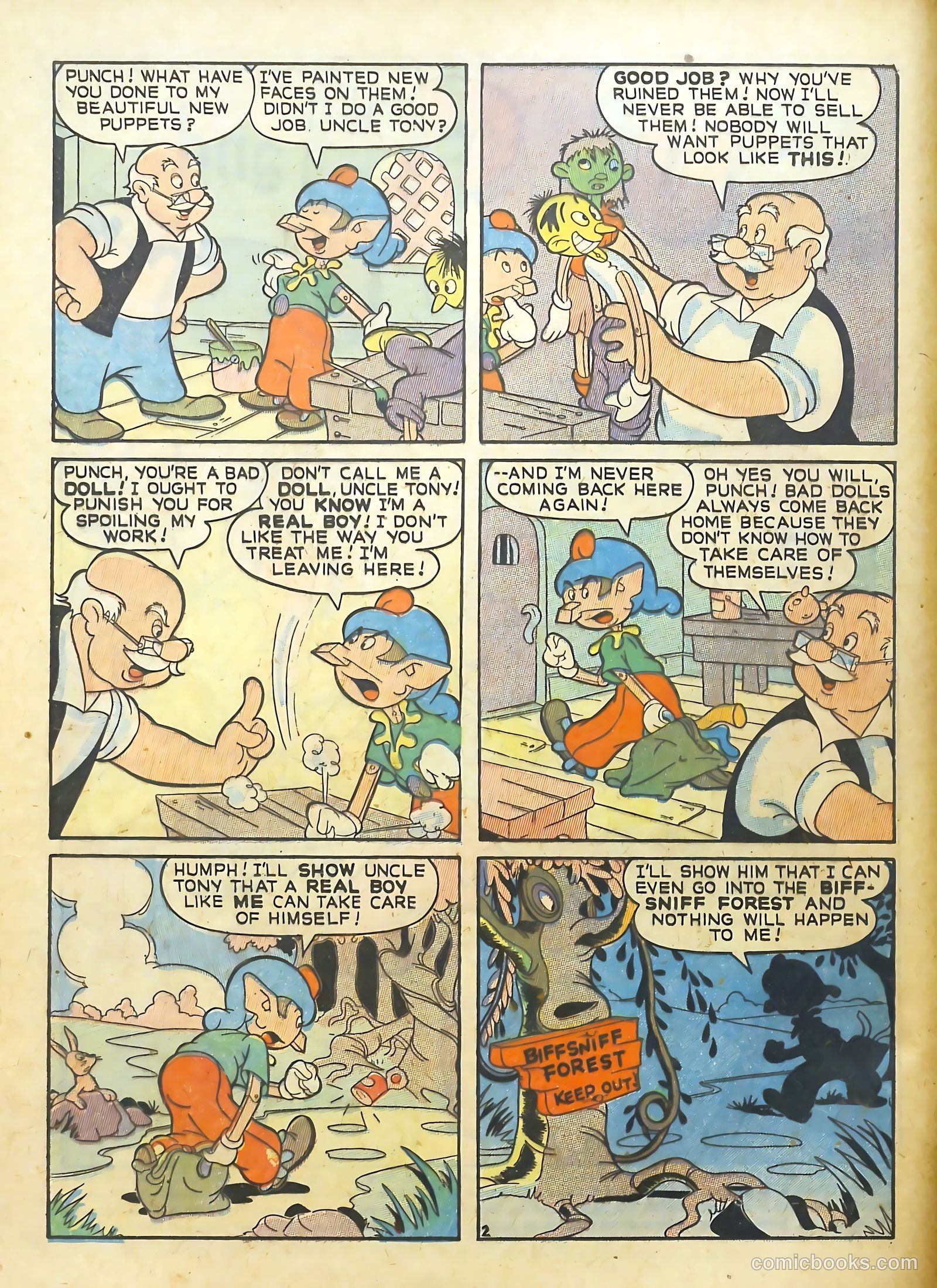 Punch and Judy Comics #5 (1951) — page 4 of 52