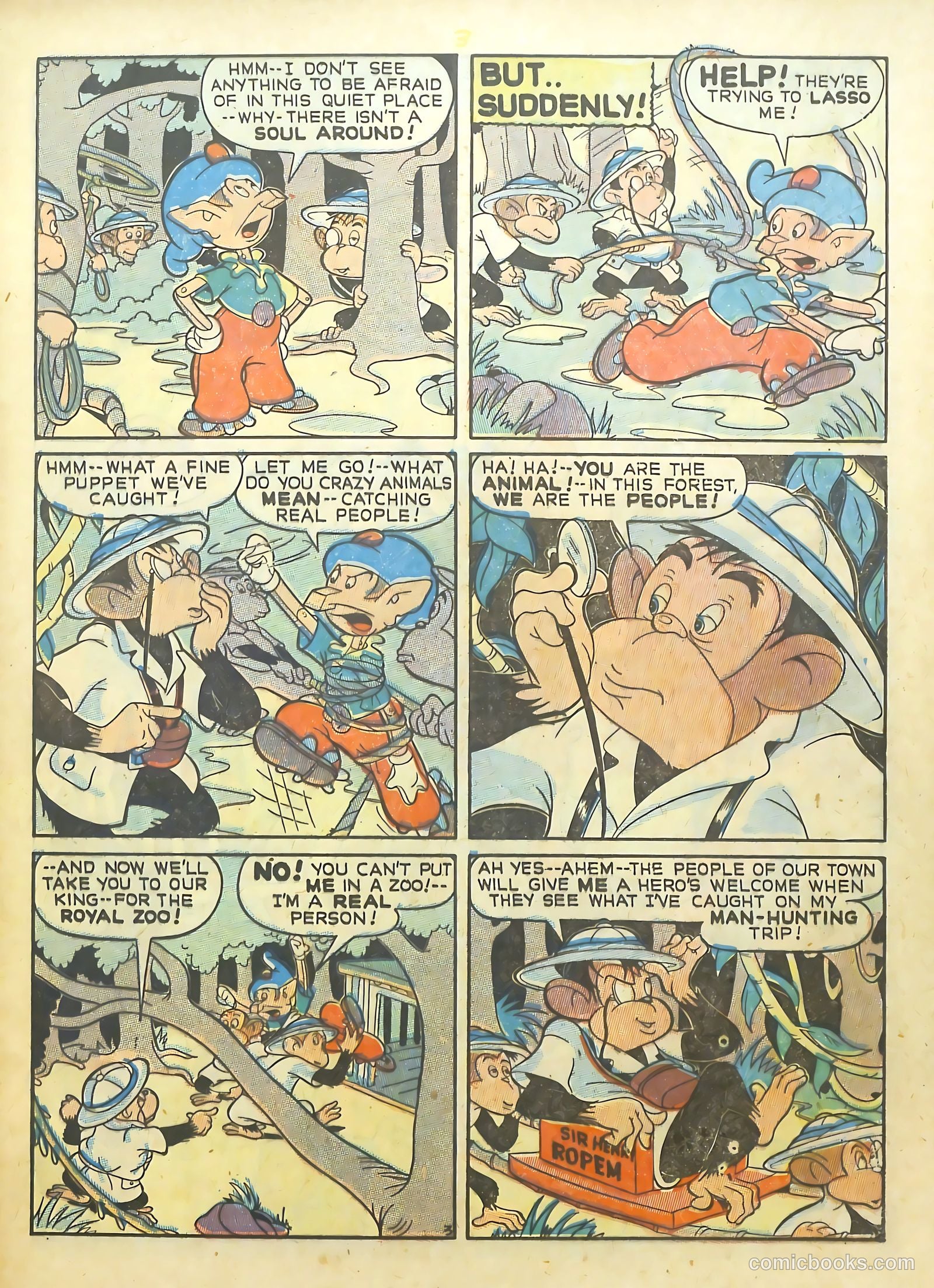 Punch and Judy Comics #5 (1951) — page 5 of 52
