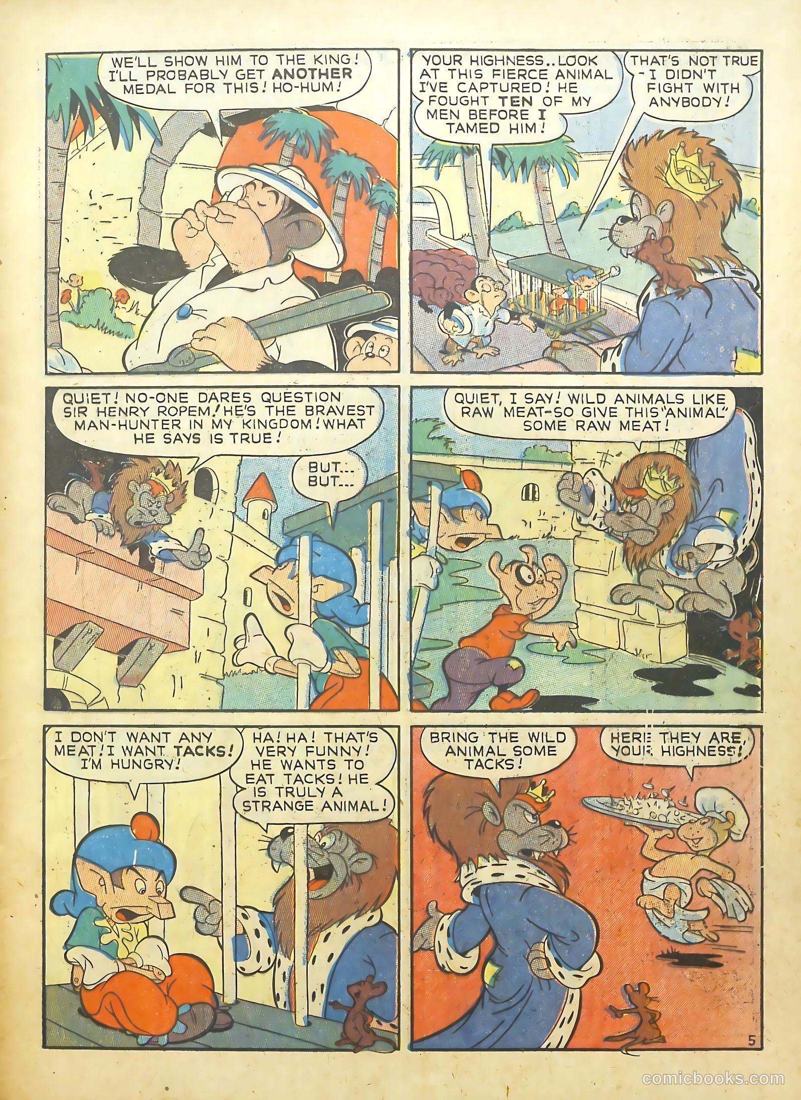 Punch and Judy Comics #5 (1951) — page 7 of 52