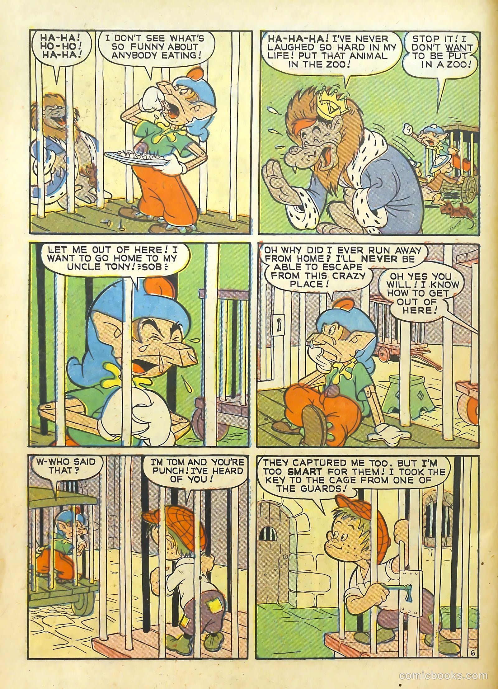 Punch and Judy Comics #5 (1951) — page 8 of 52