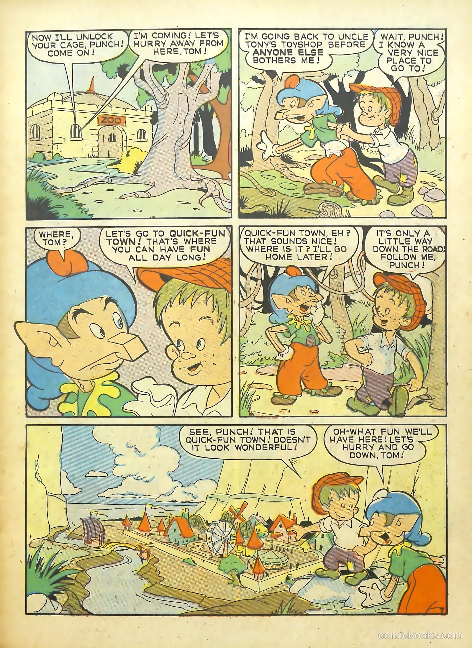Punch and Judy Comics #5 (1951) — page 9 of 52