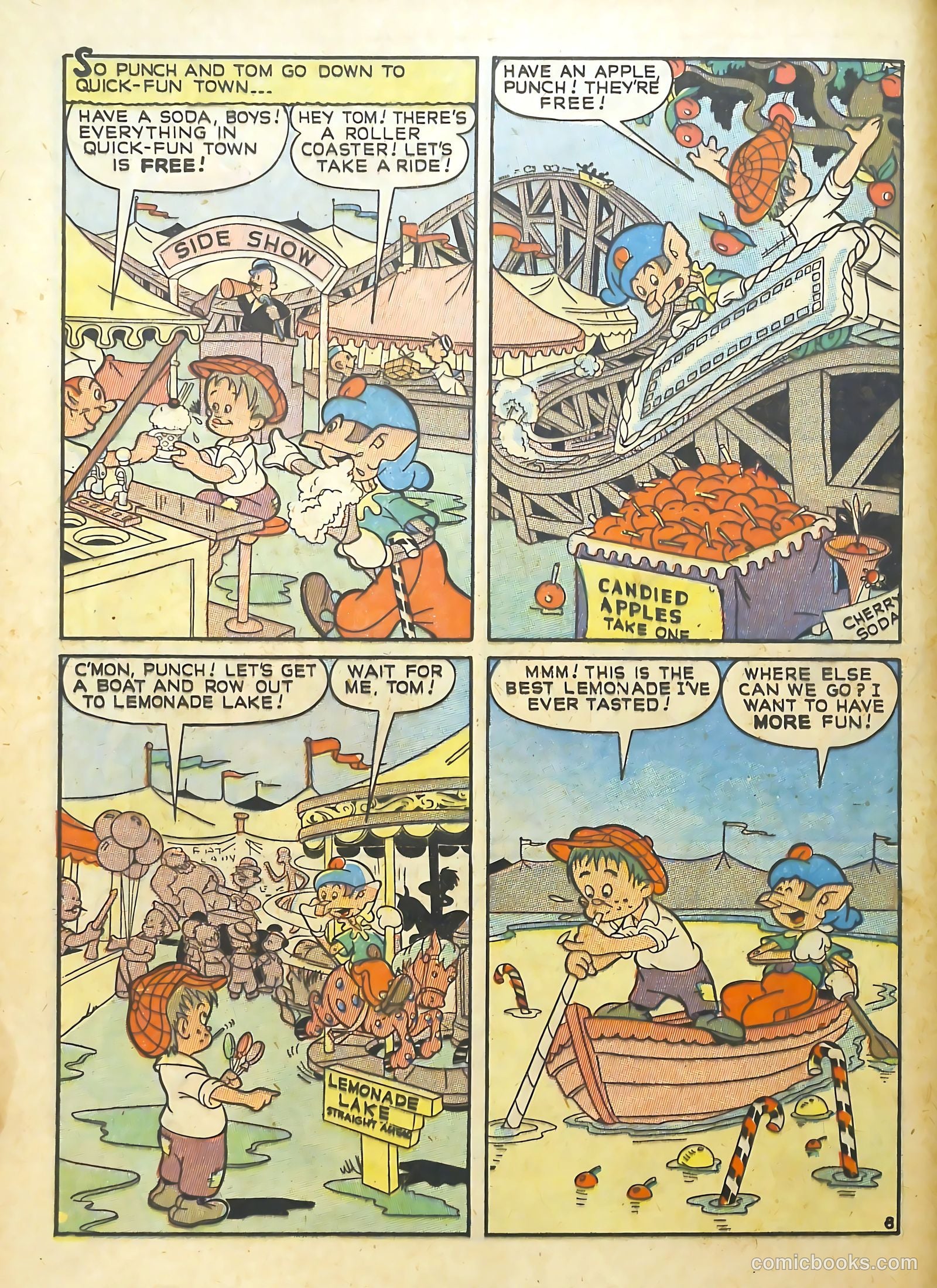 Punch and Judy Comics #5 (1951) — page 10 of 52