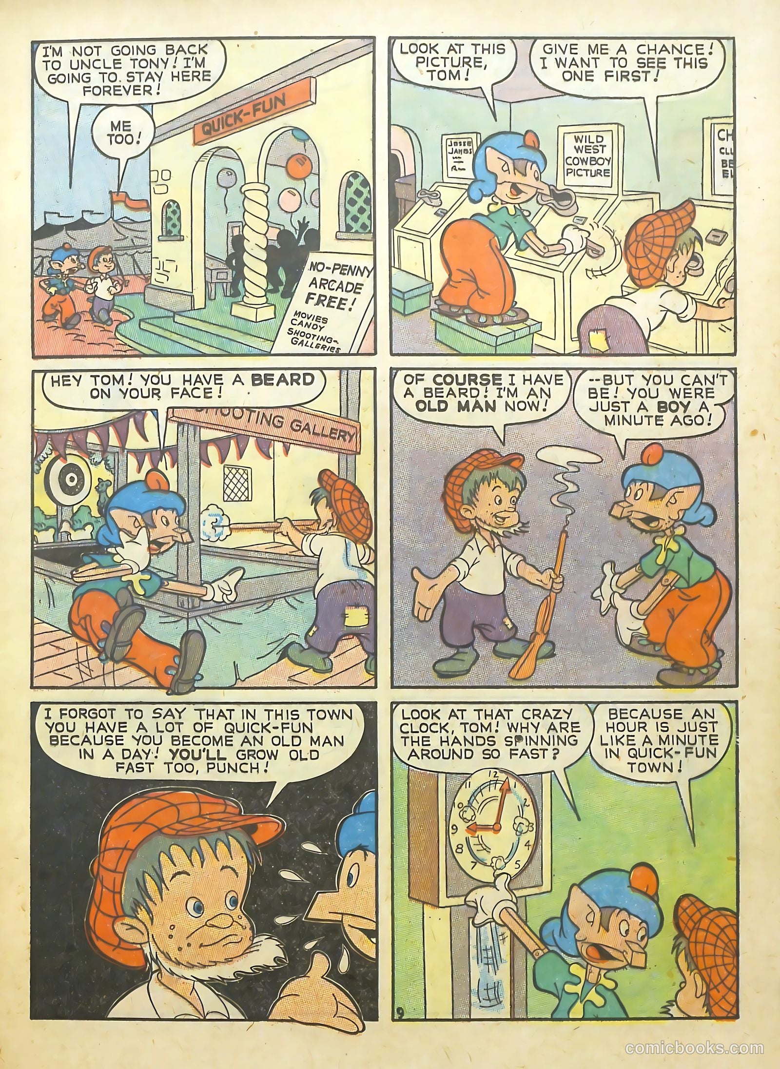 Punch and Judy Comics #5 (1951) — page 11 of 52