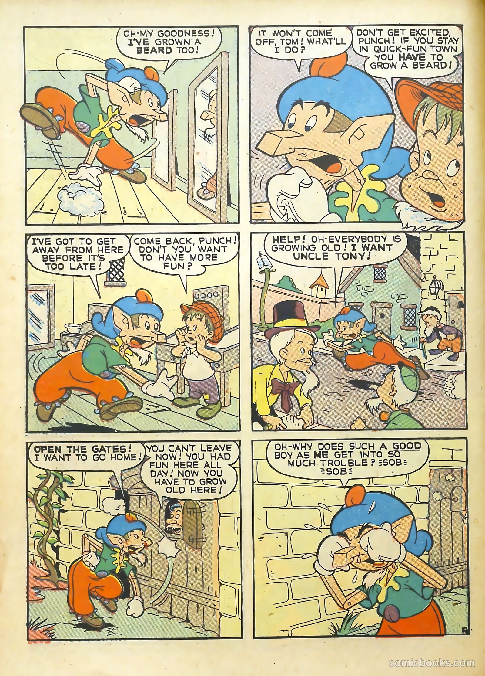 Punch and Judy Comics #5 (1951) — page 12 of 52