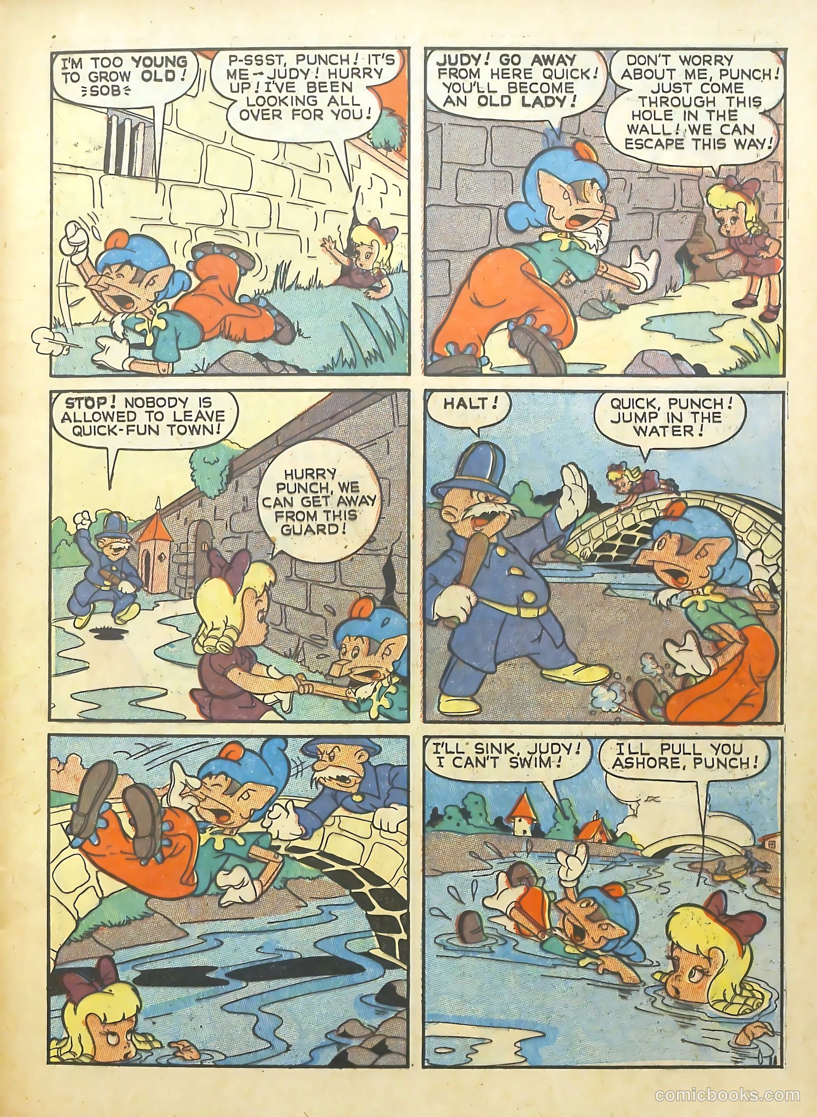 Punch and Judy Comics #5 (1951) — page 13 of 52