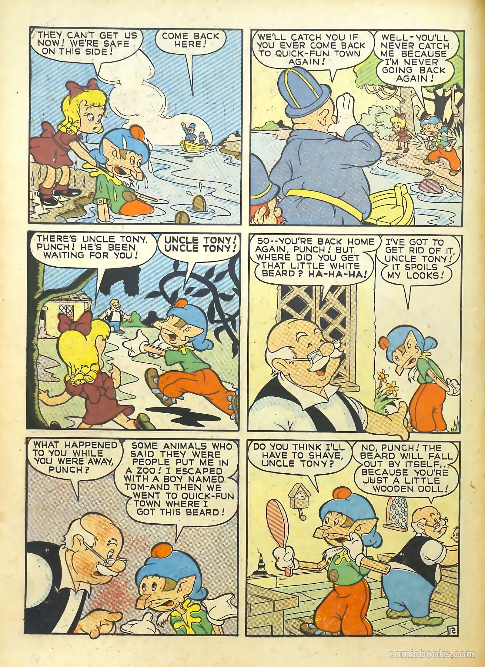 Punch and Judy Comics #5 (1951) — page 14 of 52