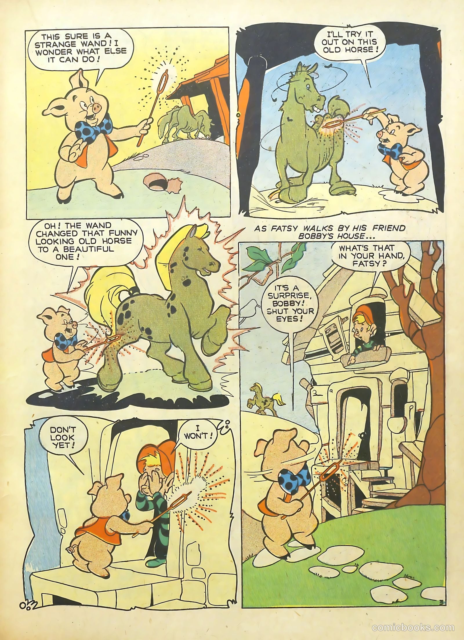 Punch and Judy Comics #5 (1951) — page 17 of 52