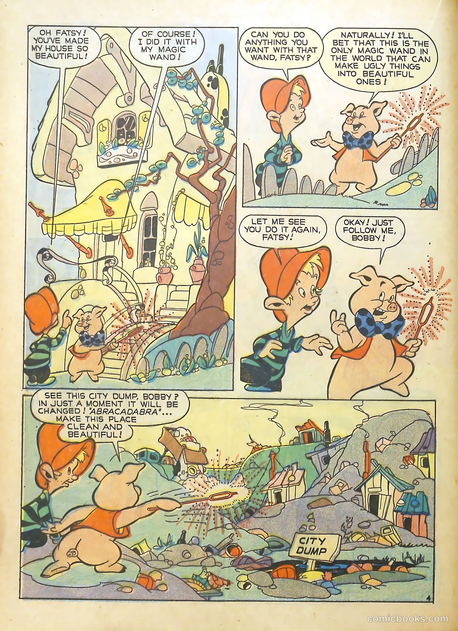 Punch and Judy Comics #5 (1951) — page 18 of 52