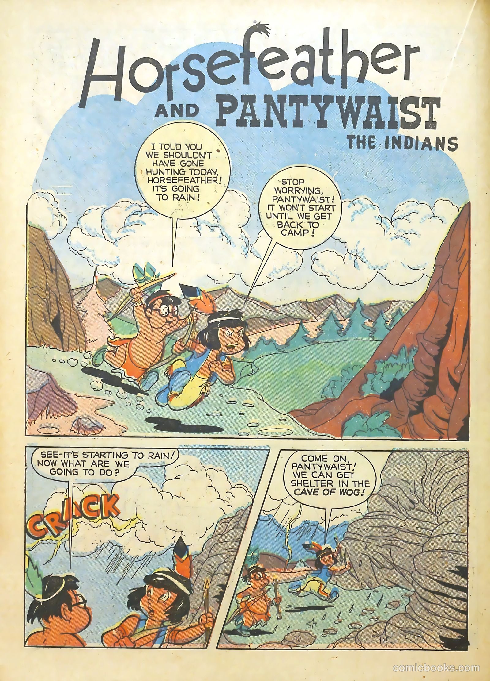 Punch and Judy Comics #5 (1951) — page 22 of 52