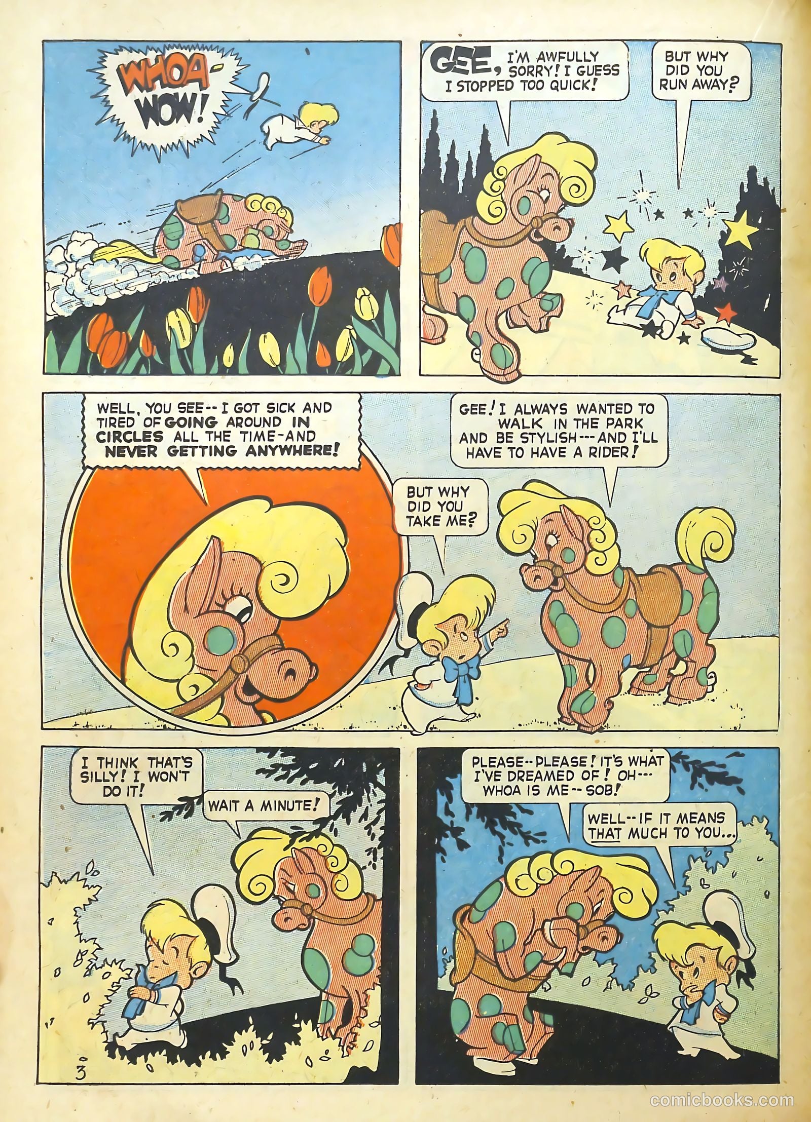 Punch and Judy Comics #5 (1951) — page 30 of 52