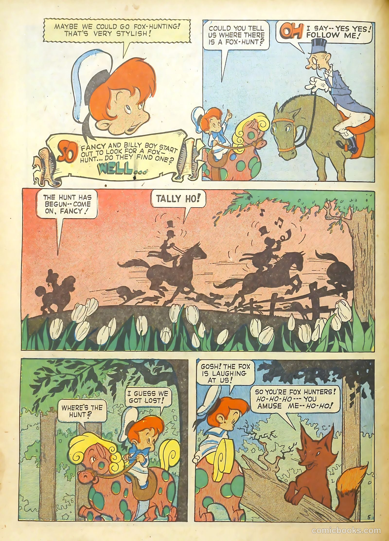 Punch and Judy Comics #5 (1951) — page 32 of 52