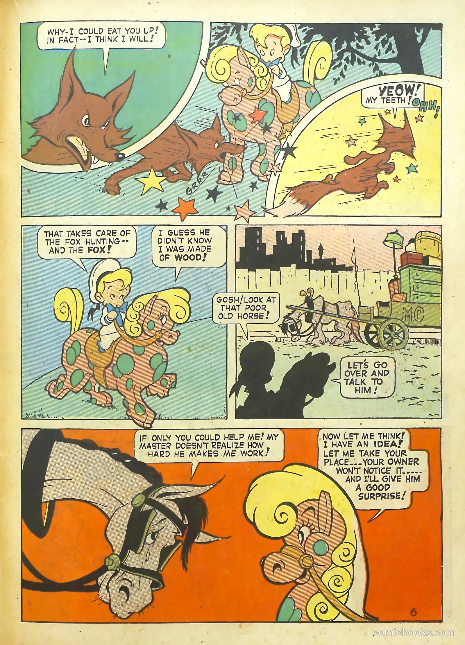 Punch and Judy Comics #5 (1951) — page 33 of 52