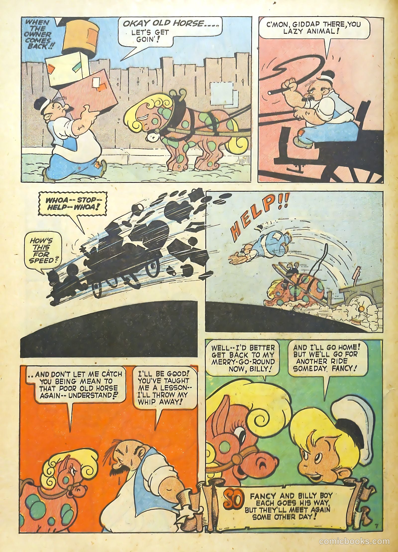 Punch and Judy Comics #5 (1951) — page 34 of 52