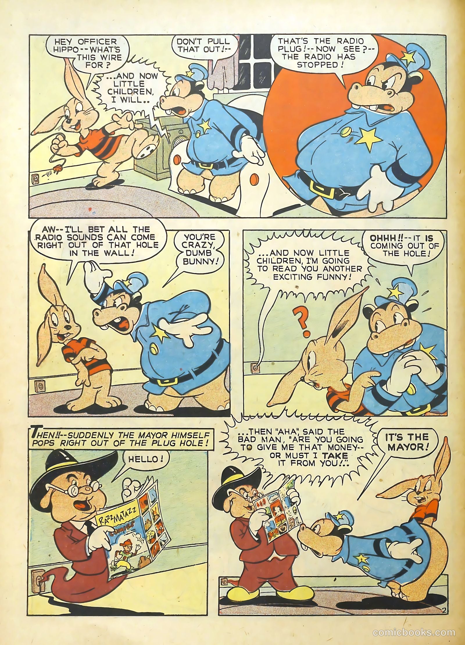 Punch and Judy Comics #5 (1951) — page 36 of 52