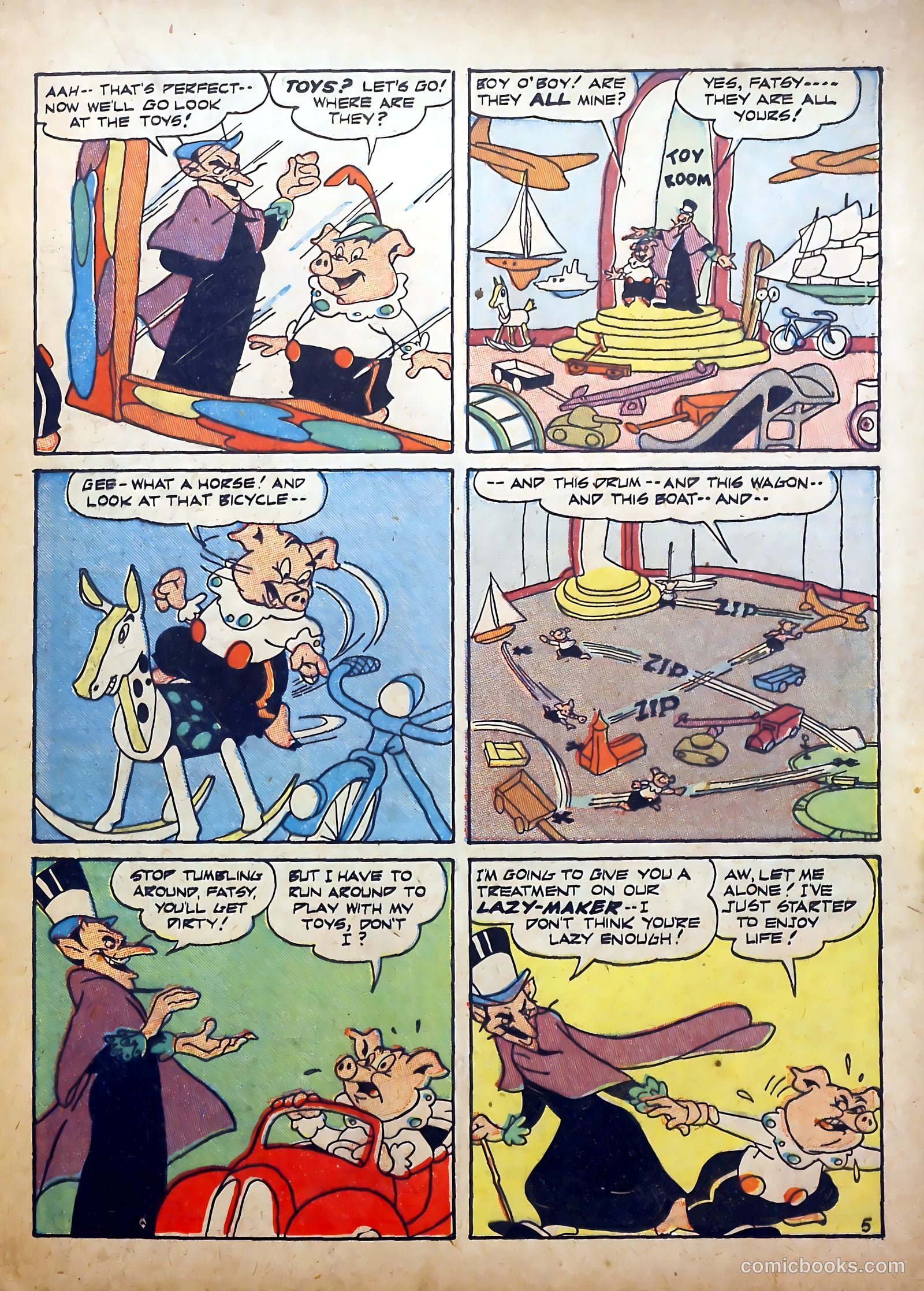 Punch and Judy Comics #6 (1946) — page 19 of 52