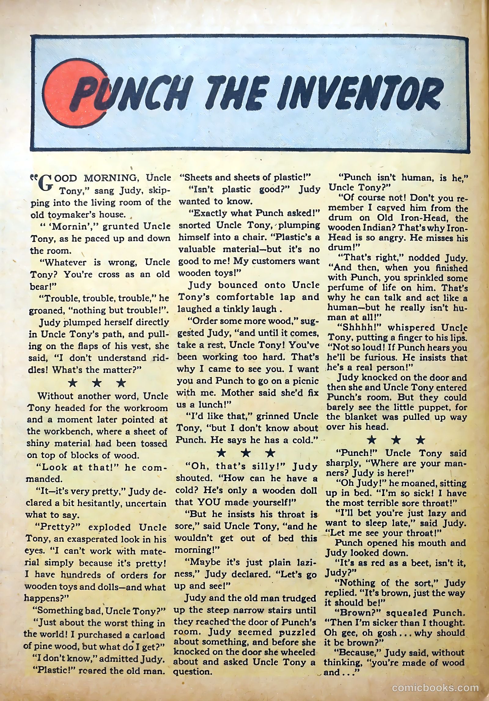 Punch and Judy Comics #6 (1946) — page 42 of 52