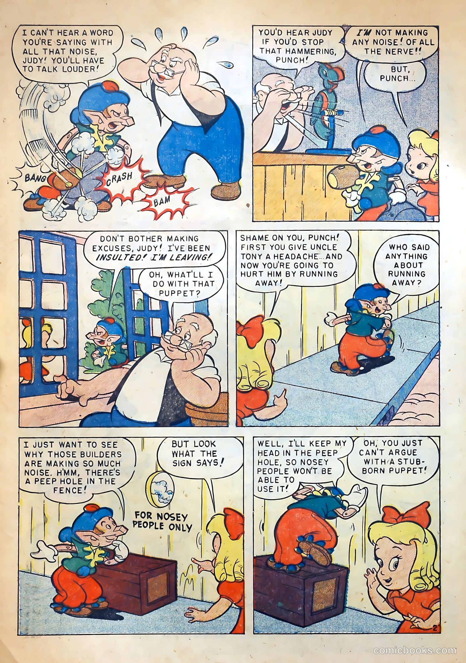 Punch and Judy Comics #7 (1946) — page 4 of 37