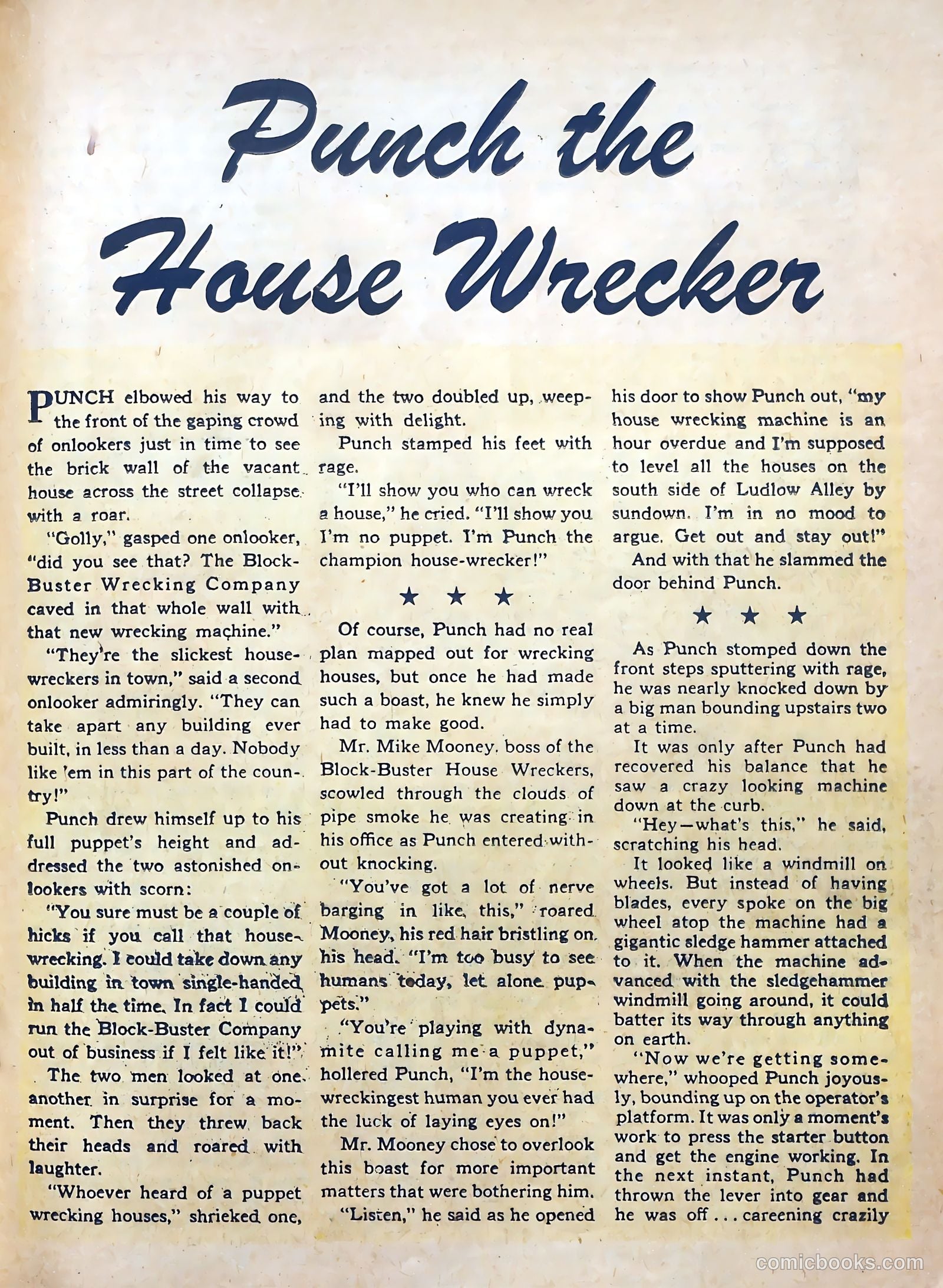 Punch and Judy Comics #8 (1947) — page 19 of 36
