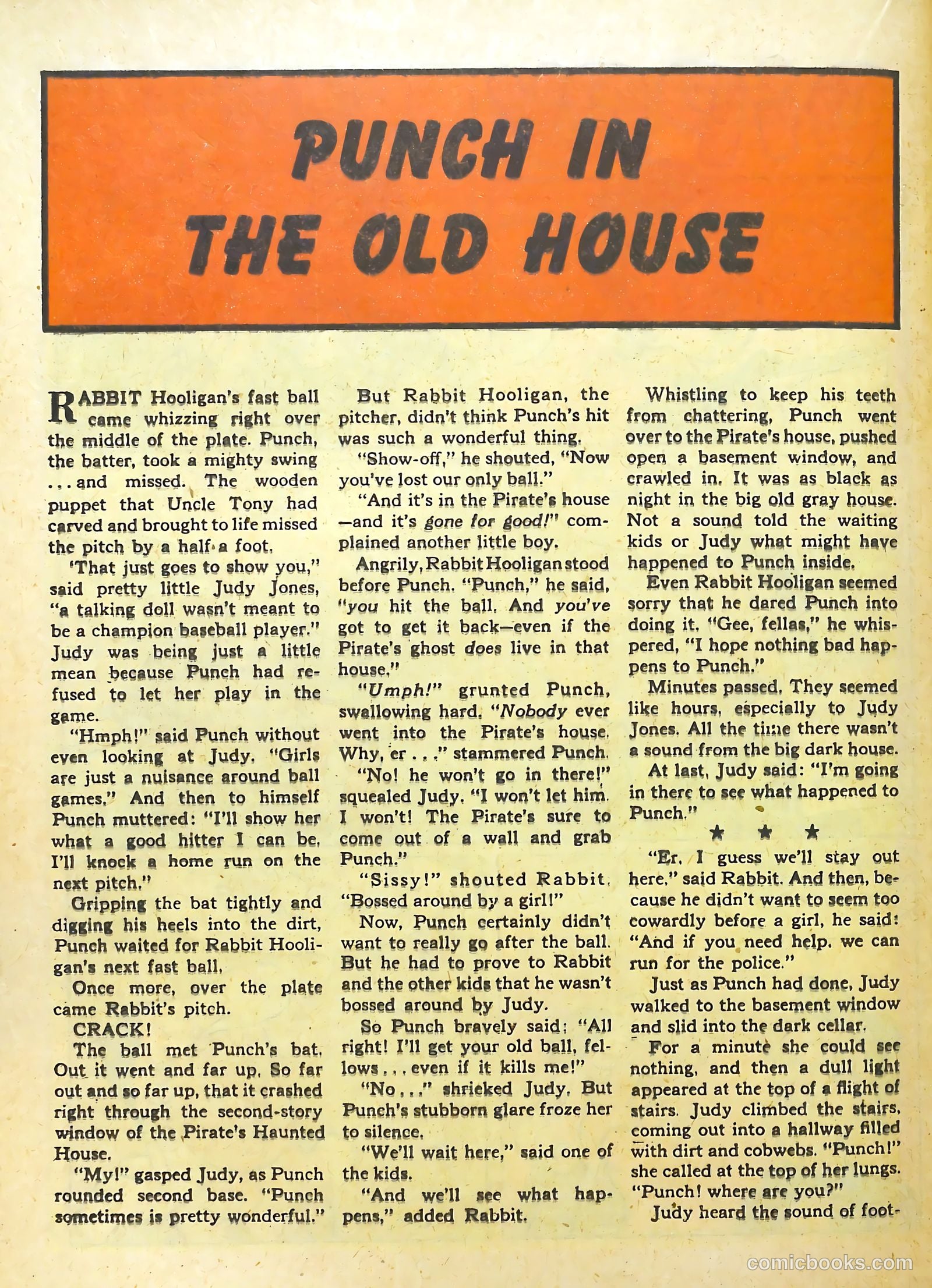 Punch and Judy Comics #9 (1947) — page 34 of 54