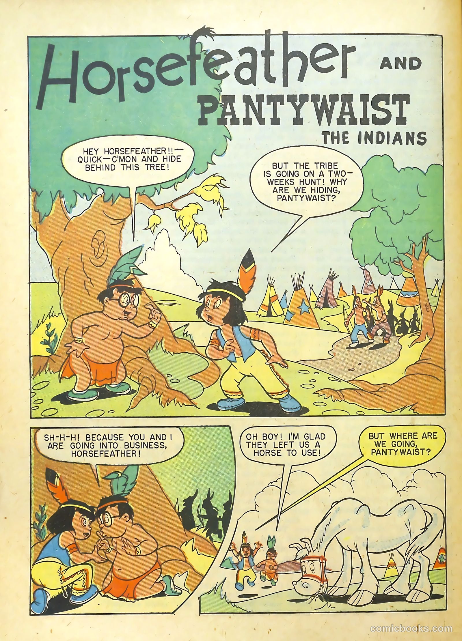 Punch and Judy Comics #9 (1947) — page 36 of 54