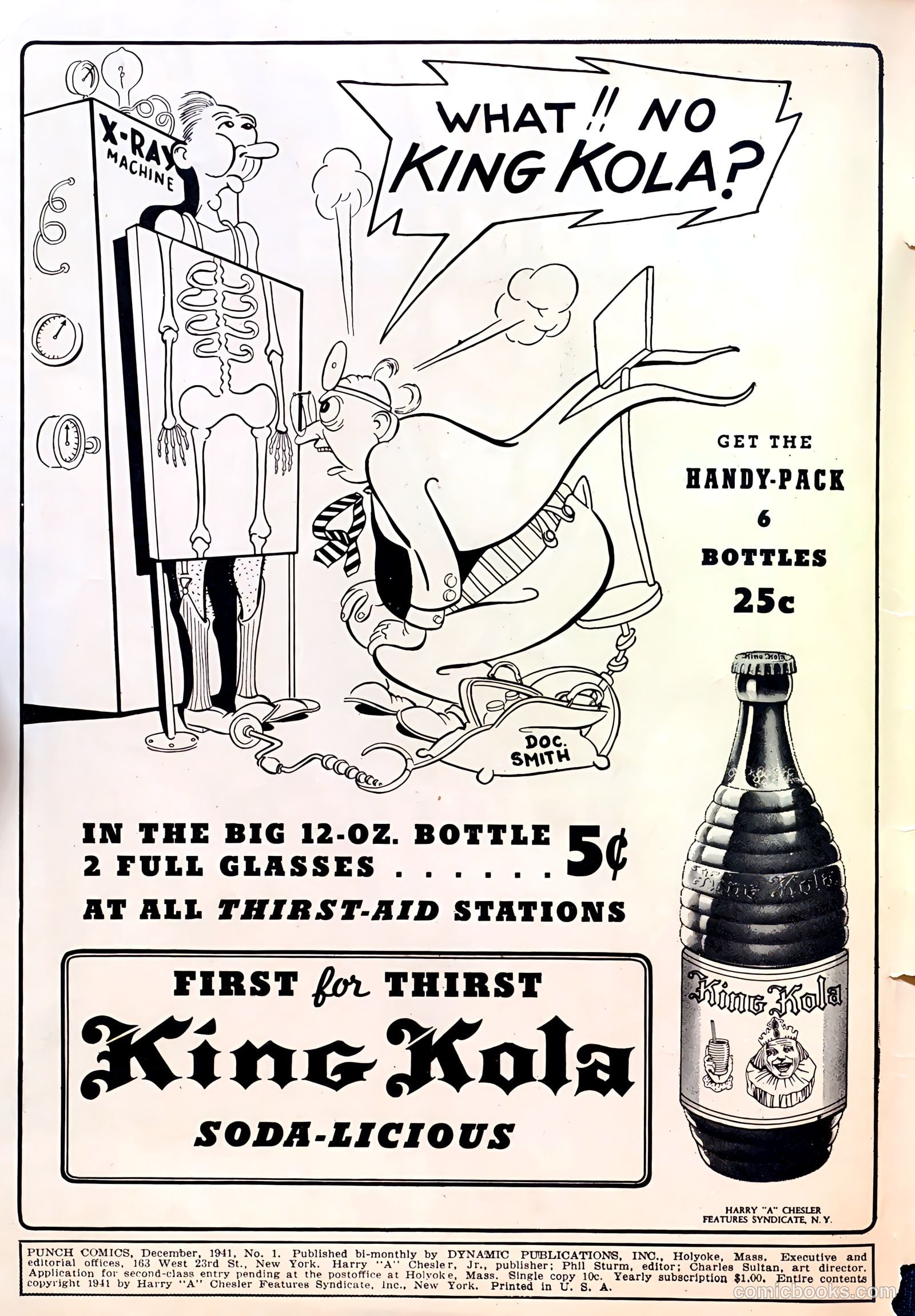 Punch Comics #1 (1941) — page 2 of 68