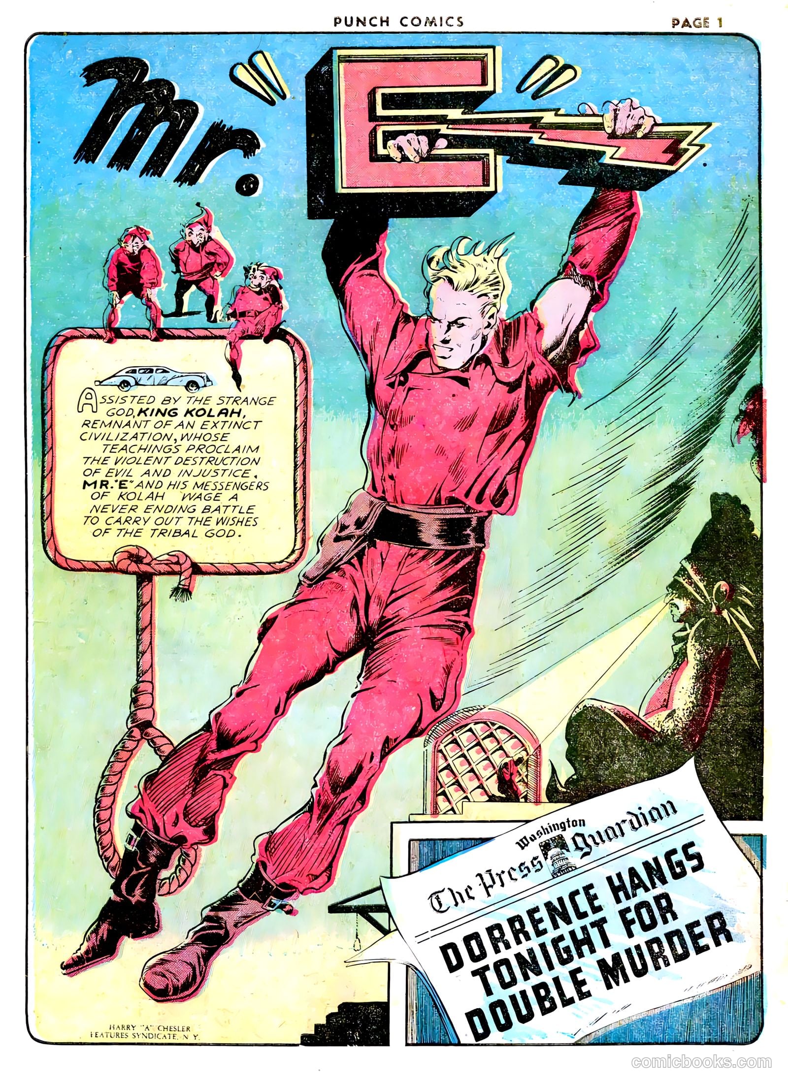 Punch Comics #1 (1941) — page 3 of 68