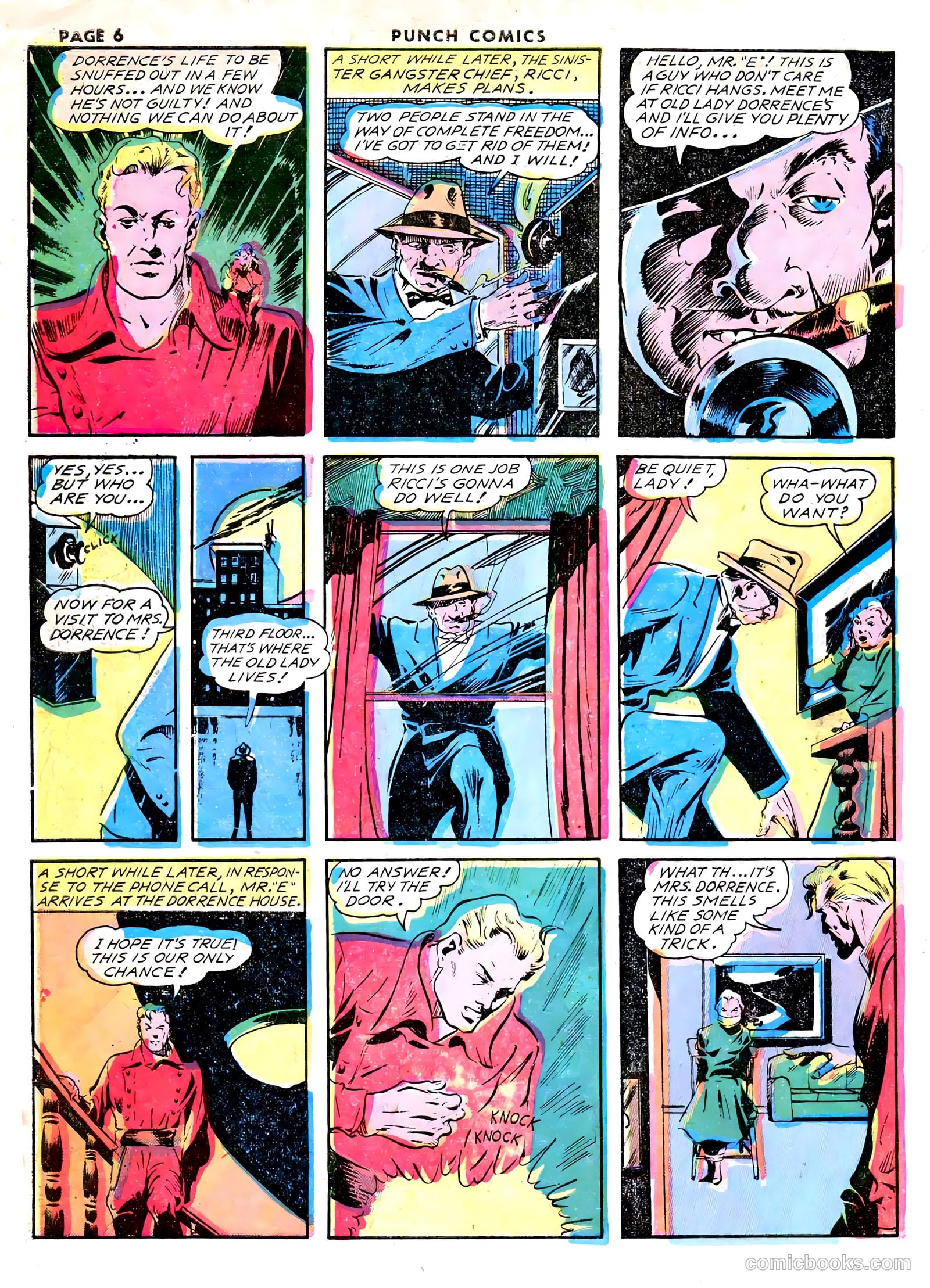 Punch Comics #1 (1941) — page 8 of 68