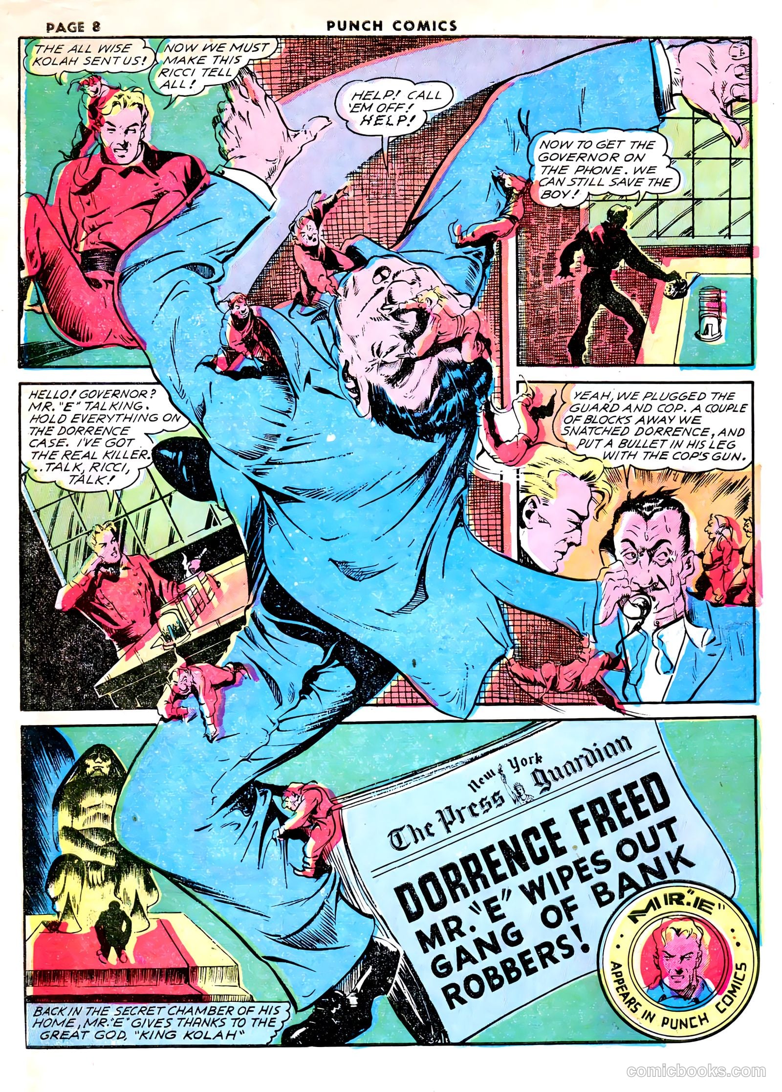Punch Comics #1 (1941) — page 10 of 68